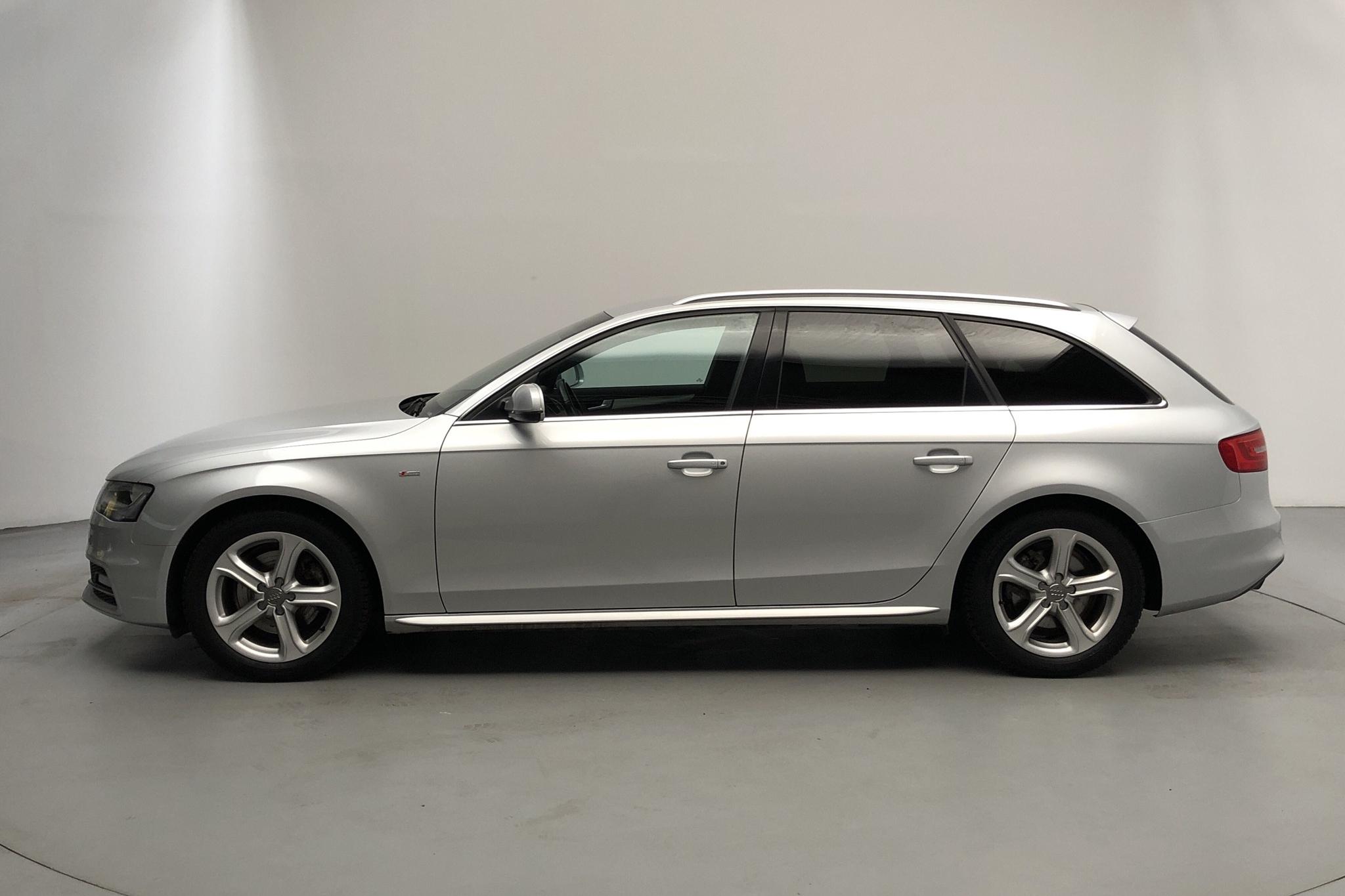 Audi A4 2.0 TDI Avant quattro (177hk) - 104 480 km - Automatic - silver - 2014