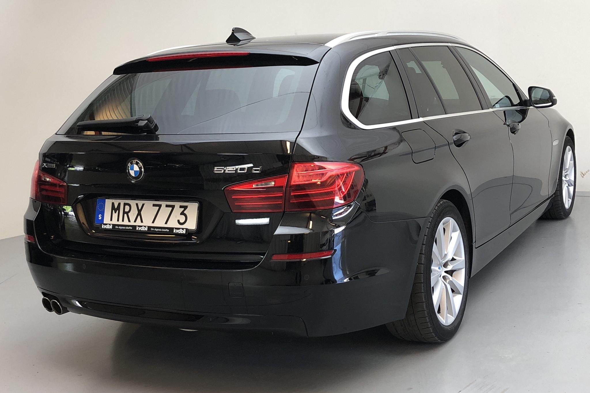 BMW 520d xDrive Touring, F11 (190hk) - 12 403 mil - Automat - svart - 2017