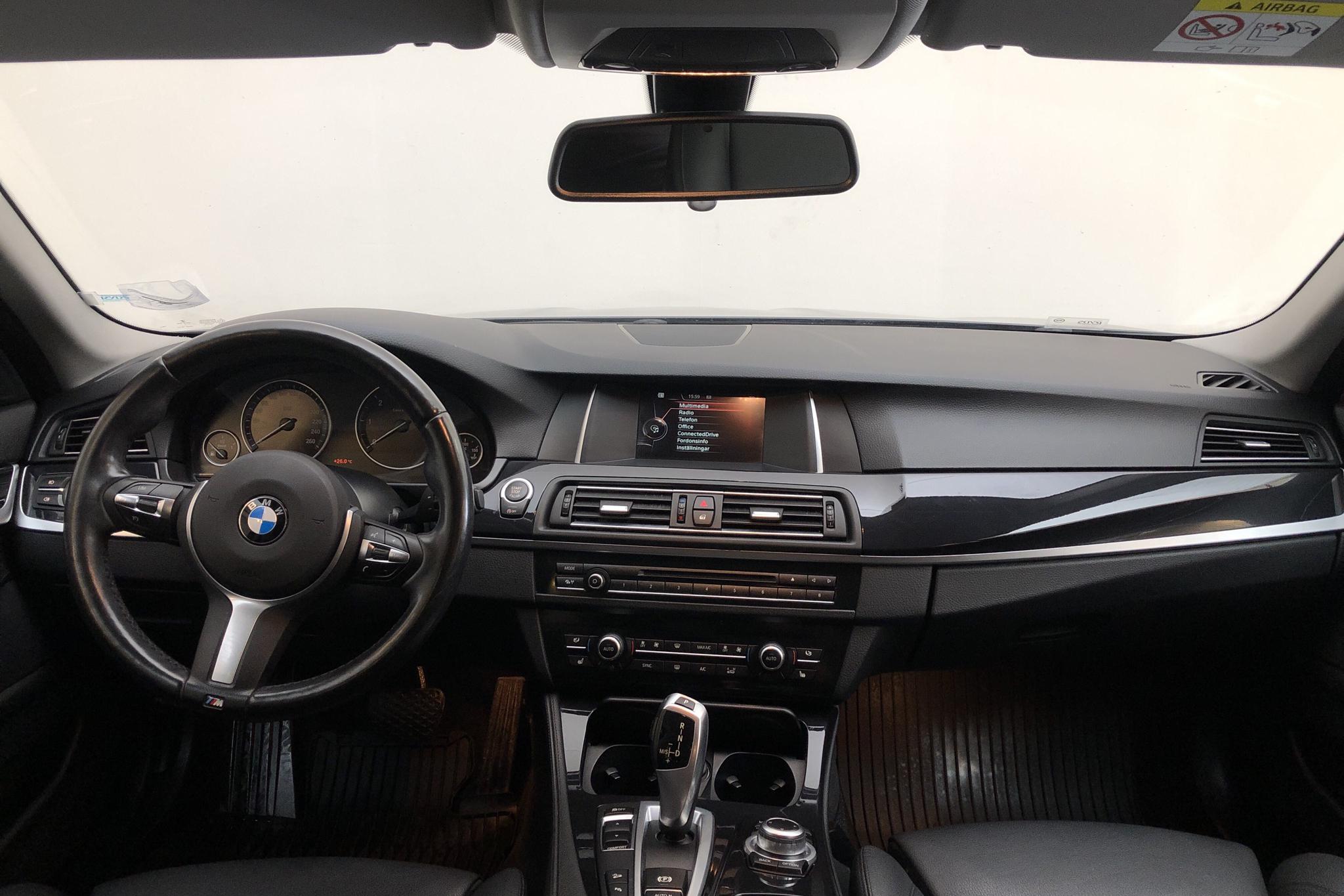 BMW 520d xDrive Touring, F11 (190hk) - 124 030 km - Automatic - black - 2017