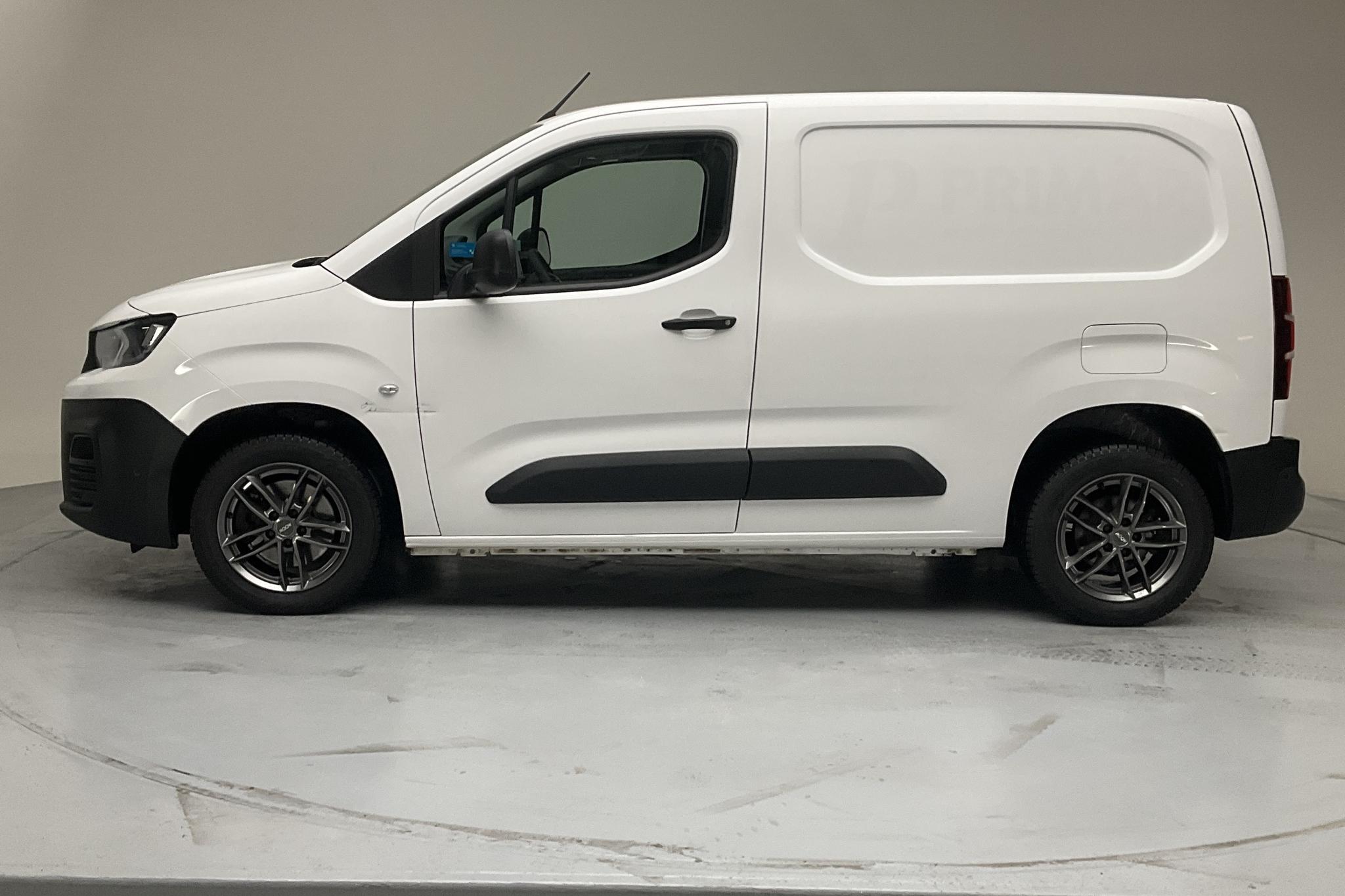 Peugeot Partner 1.5 HDI Skåp (100hk) - 106 630 km - Manual - white - 2019