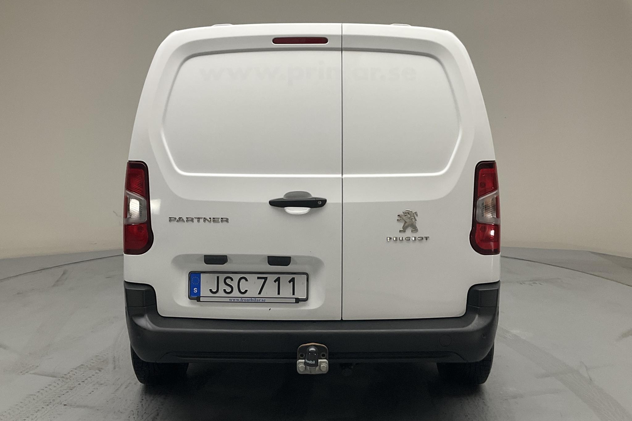Peugeot Partner 1.5 HDI Skåp (100hk) - 106 630 km - Manual - white - 2019