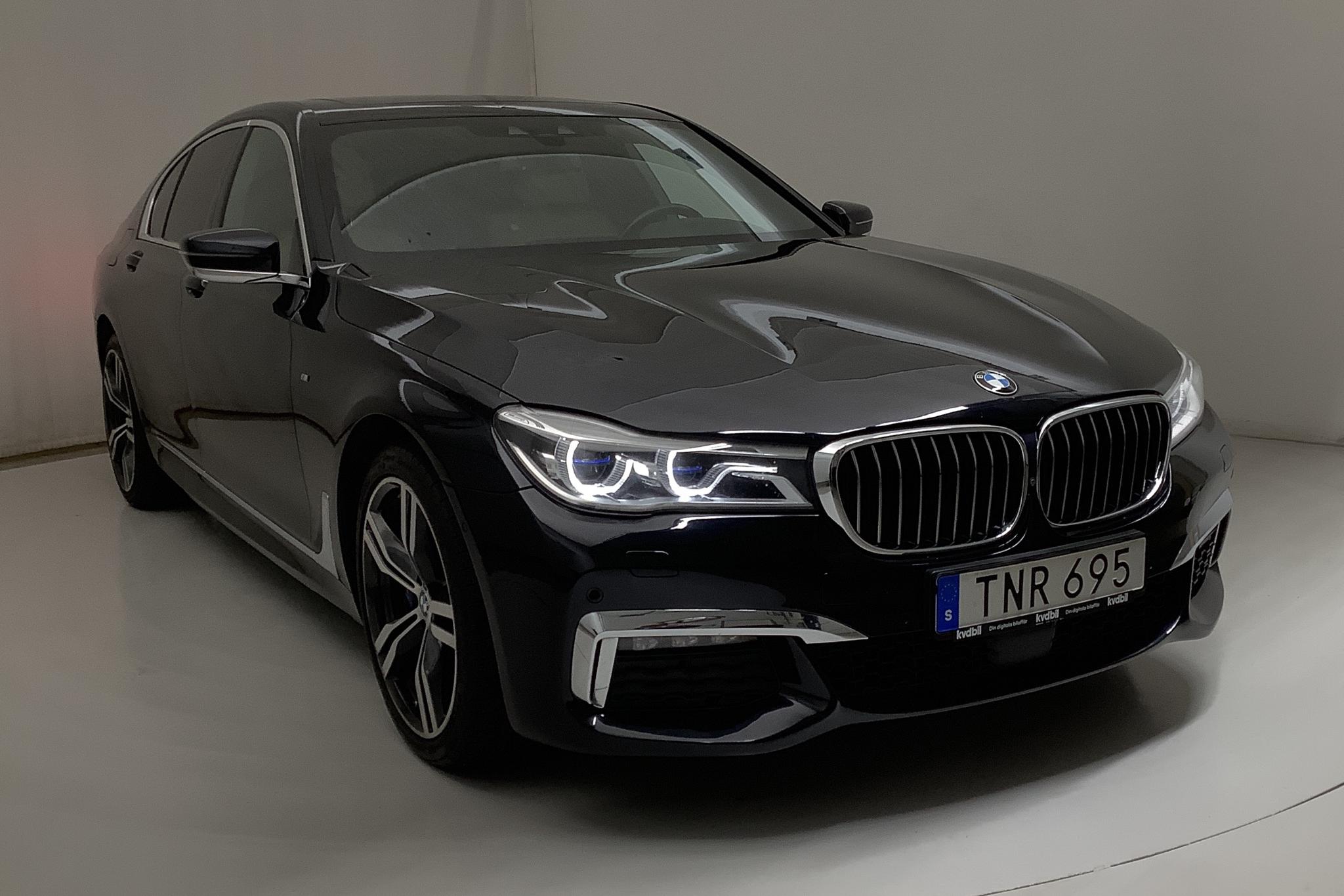 BMW 740d xDrive Sedan, G11 (320hk) - 11 246 mil - Automat - svart - 2018