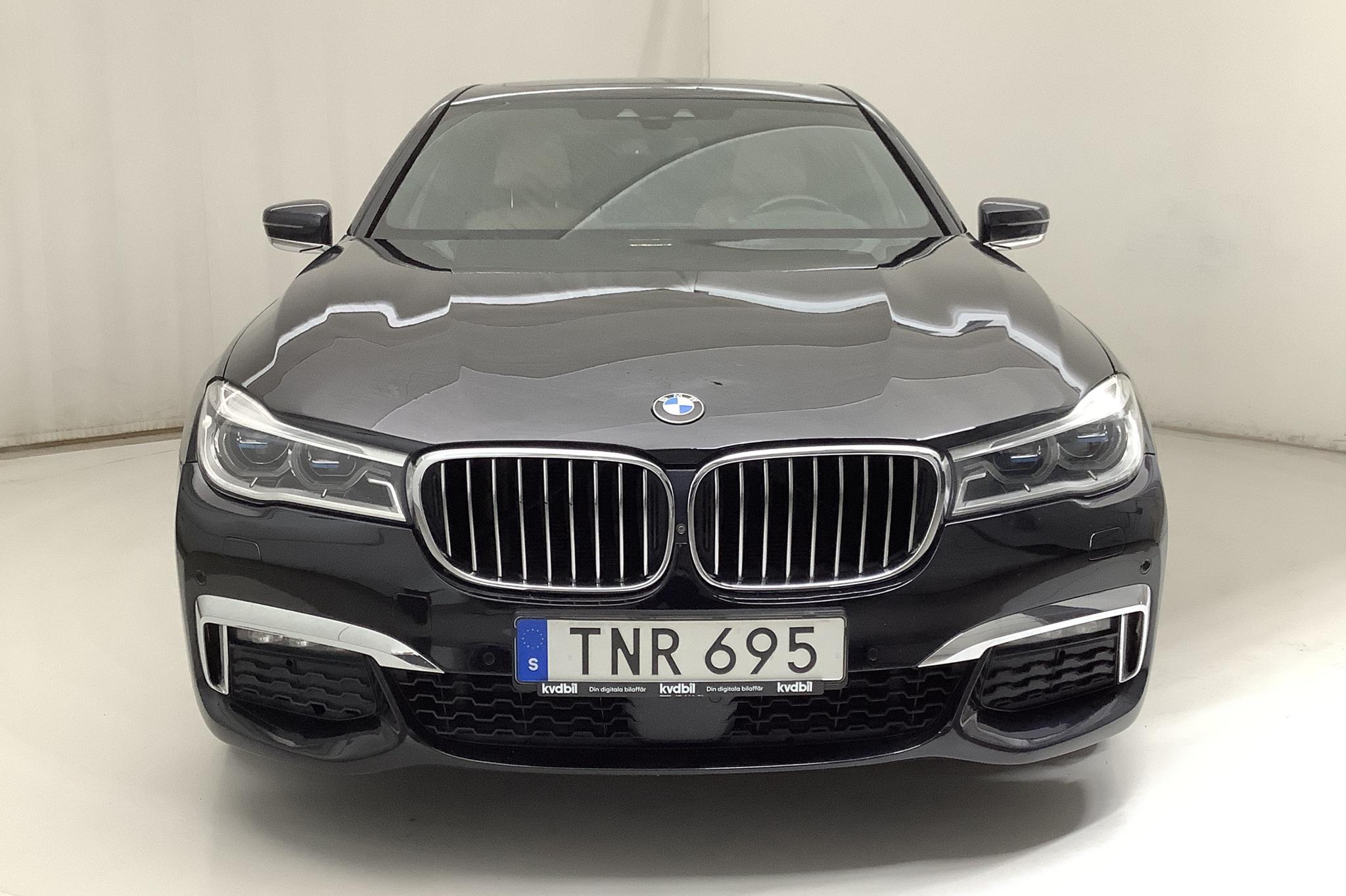 BMW 740d xDrive Sedan, G11 (320hk) - 112 460 km - Automatic - black - 2018