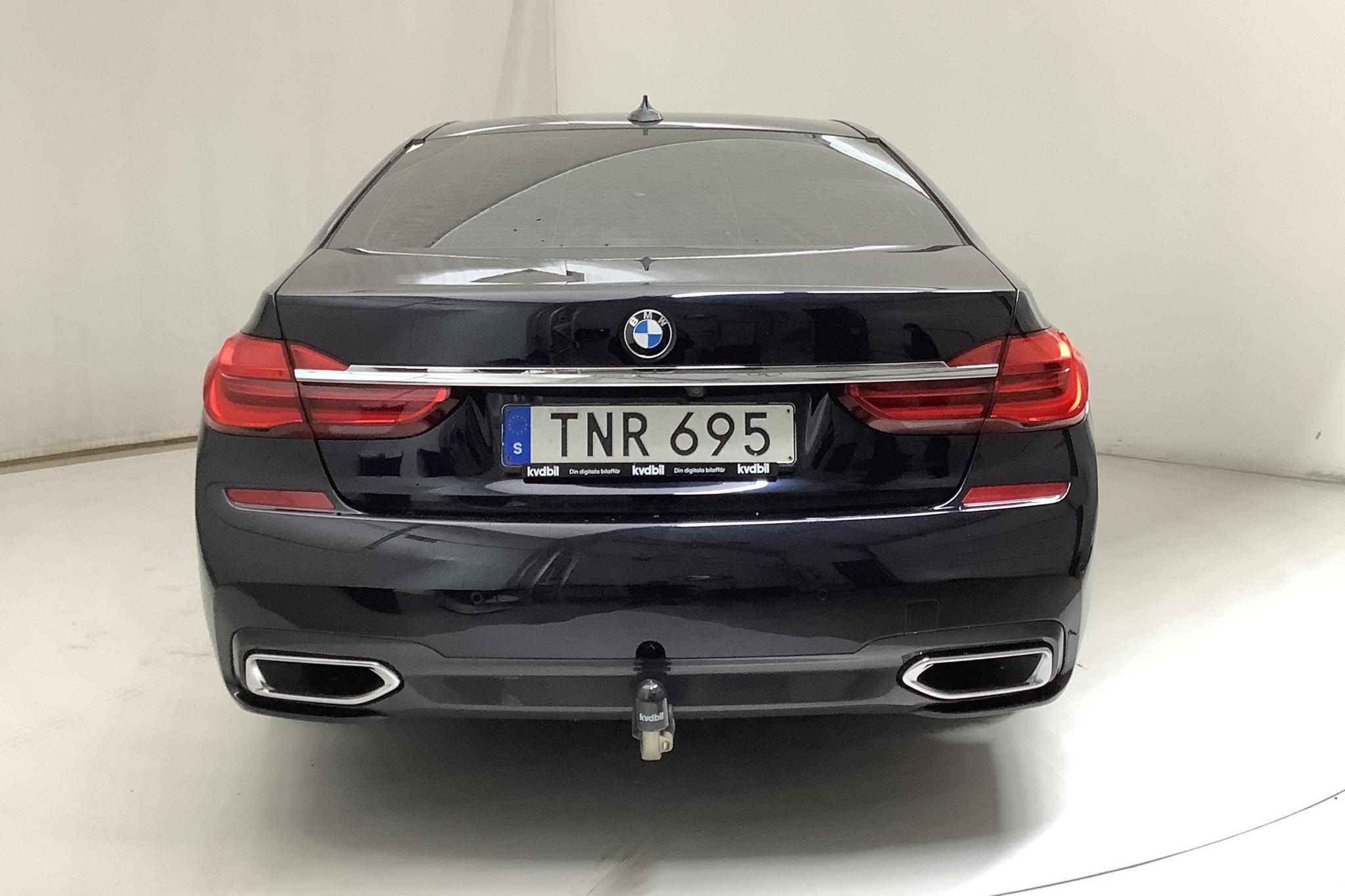 BMW 740d xDrive Sedan, G11 (320hk) - 112 460 km - Automatic - black - 2018