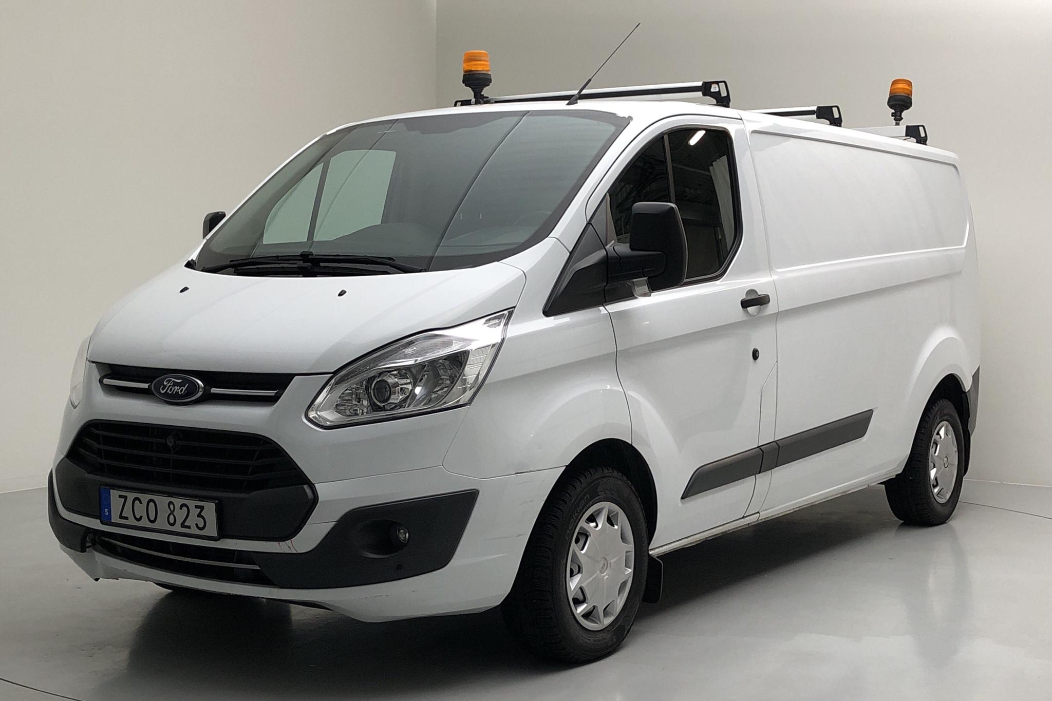 Ford Transit Custom 300 (130hk) - 4 938 mil - Manuell - vit - 2018