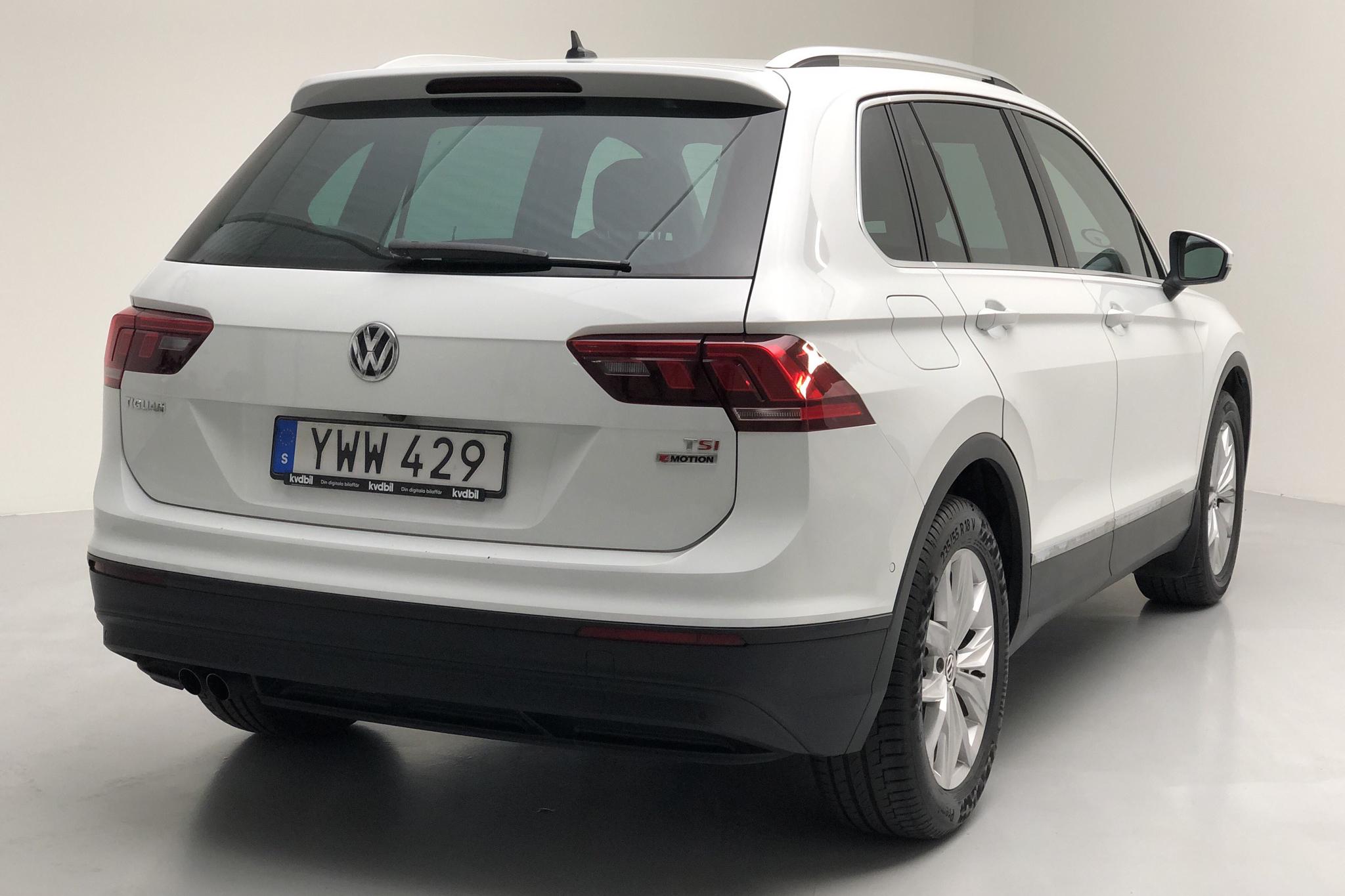 VW Tiguan 1.4 TSI 4MOTION (150hk) - 54 140 km - Automatic - white - 2018