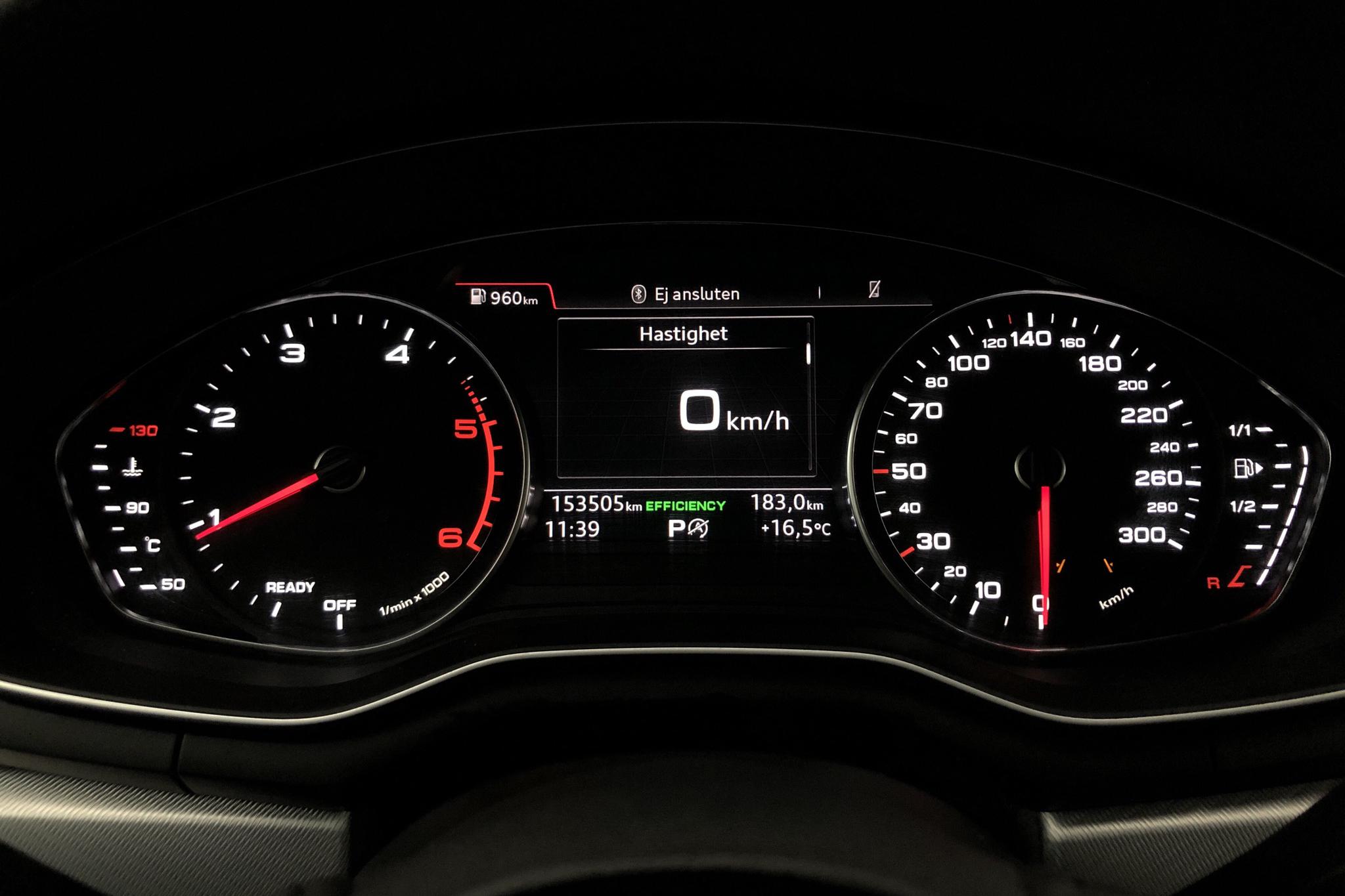 Audi A4 2.0 TDI Avant quattro (190hk) - 15 351 mil - Automat - svart - 2018