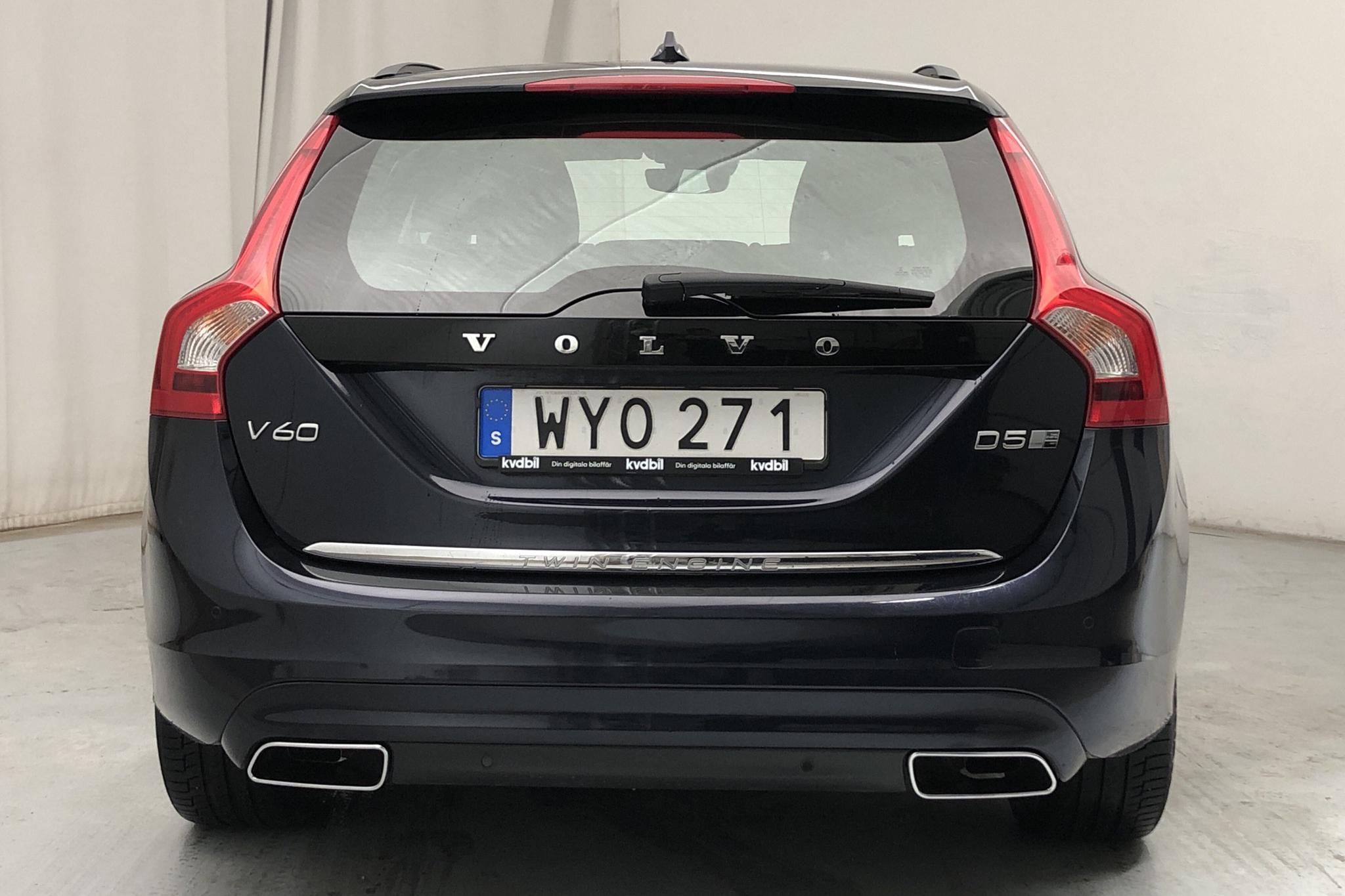 Volvo V60 D5 AWD Twin Engine (163hk) - 73 660 km - Automatic - Dark Blue - 2018
