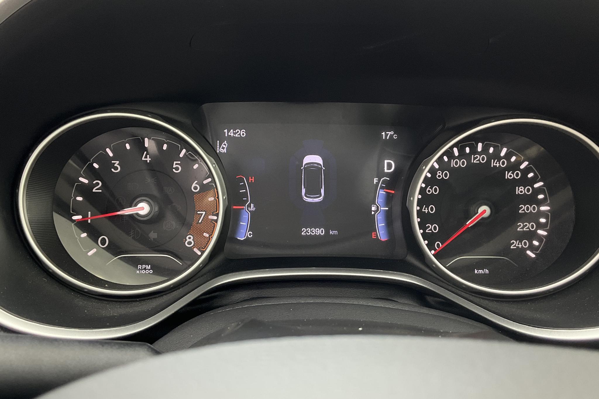 Jeep Compass 1.4 Multiair 4WD (170hk) - 23 420 km - Automatic - black - 2019