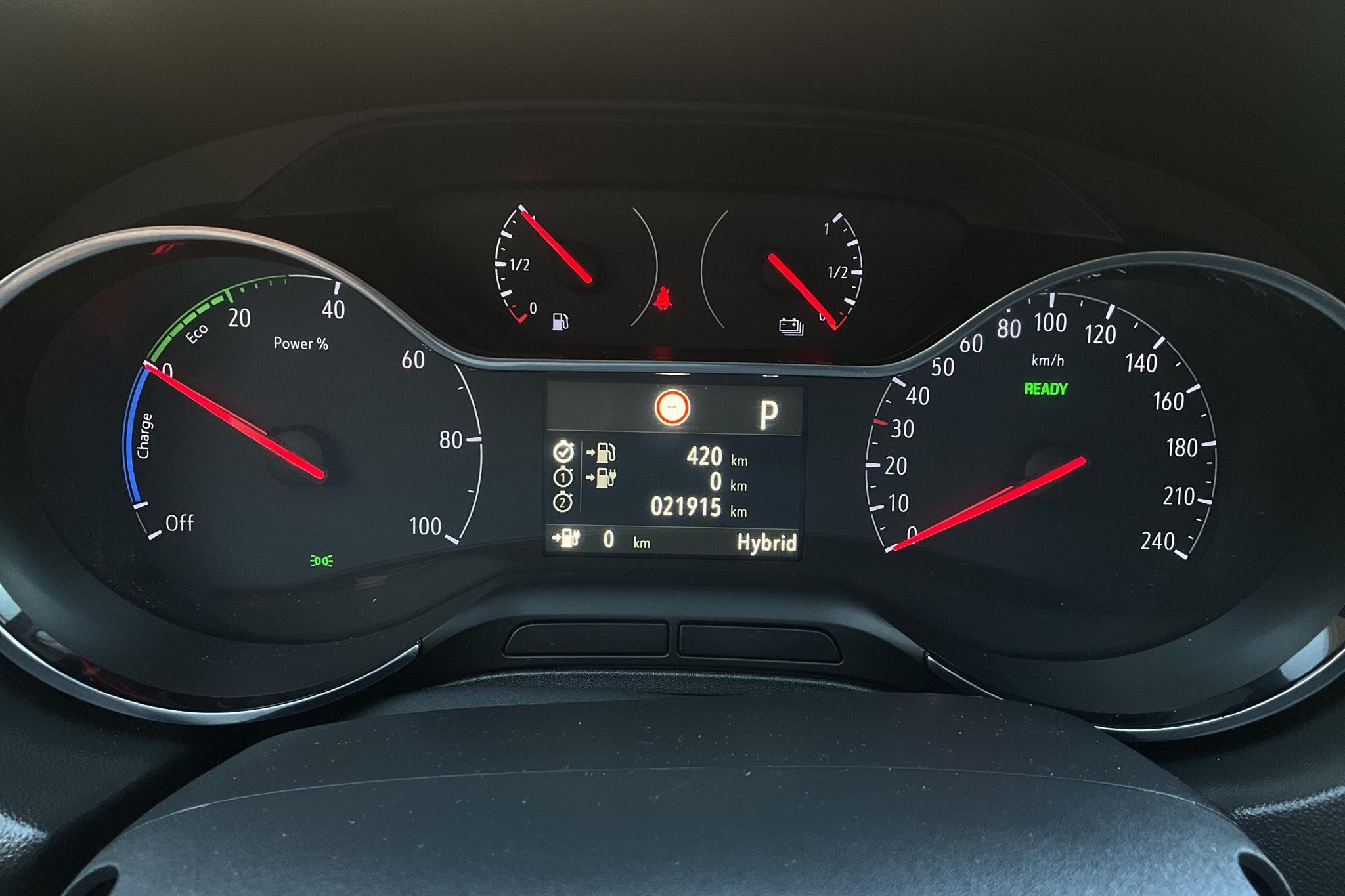Opel Grandland X 1.6 AWD PHEV (300hk) - 2 191 mil - Automat - grå - 2021