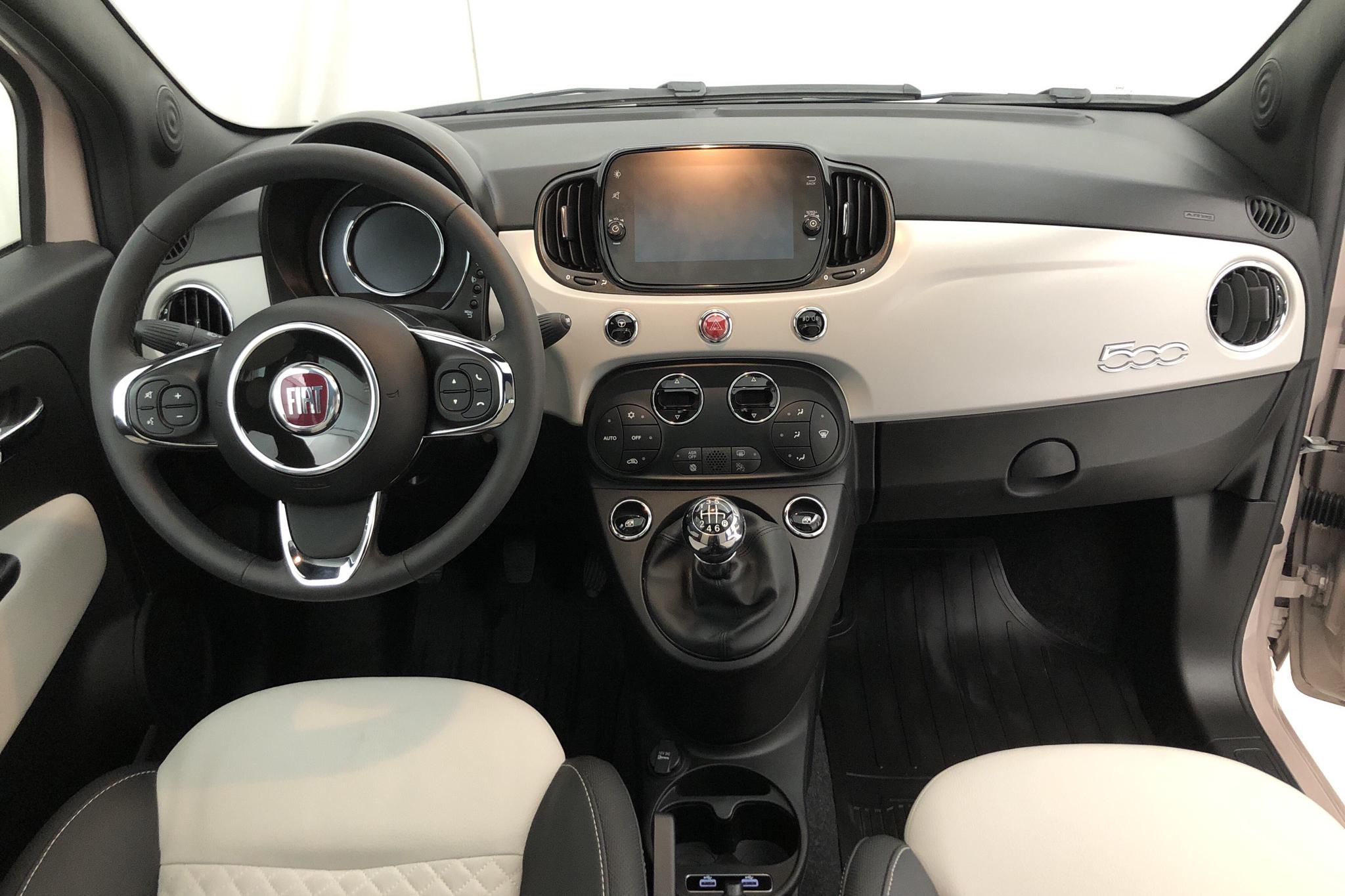 Fiat 500 BSG (70hk) - 10 990 km - Manual - red - 2021