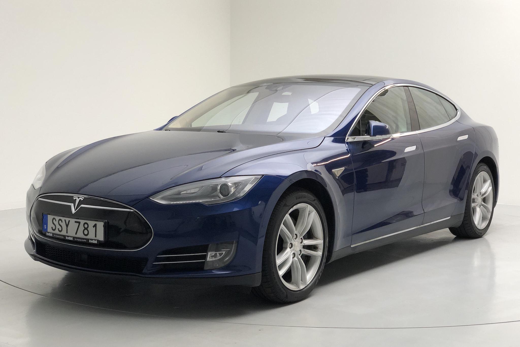Tesla Model S 85D (380hk) - 15 473 mil - Automat - blå - 2016