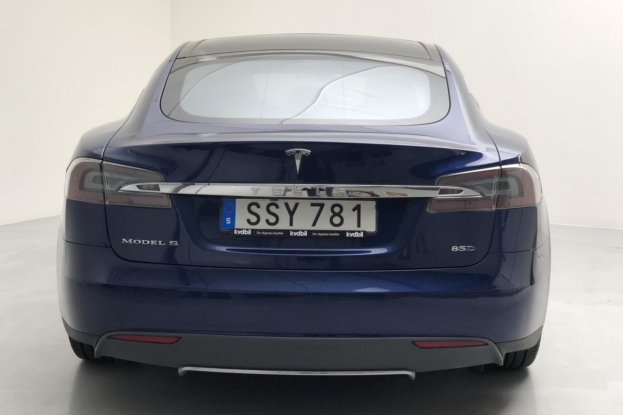 Tesla Model S 85D (380hk) - 15 473 mil - Automat - blå - 2016