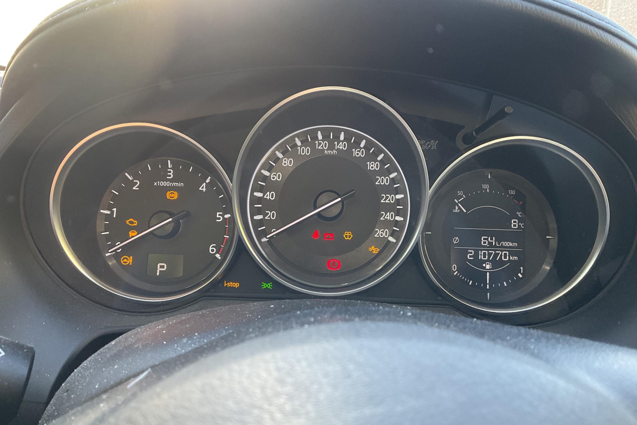 Mazda 6 2.2 DE Kombi AWD (150hk) - 21 077 mil - Automat - vit - 2017