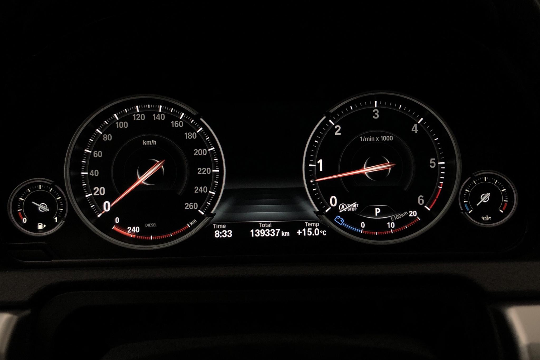 BMW 530d GT xDrive, F07 (258hk) - 139 340 km - Automatic - white - 2015