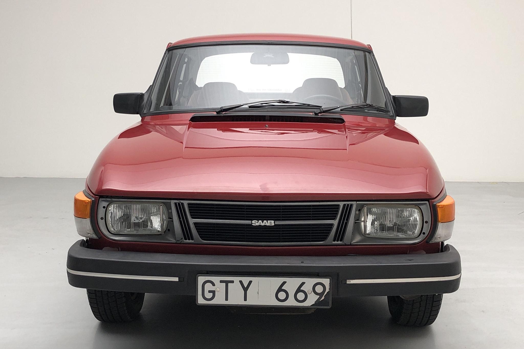 Saab 99 GL (100hk) - 10 415 mil - Manuell - Dark Red - 1984