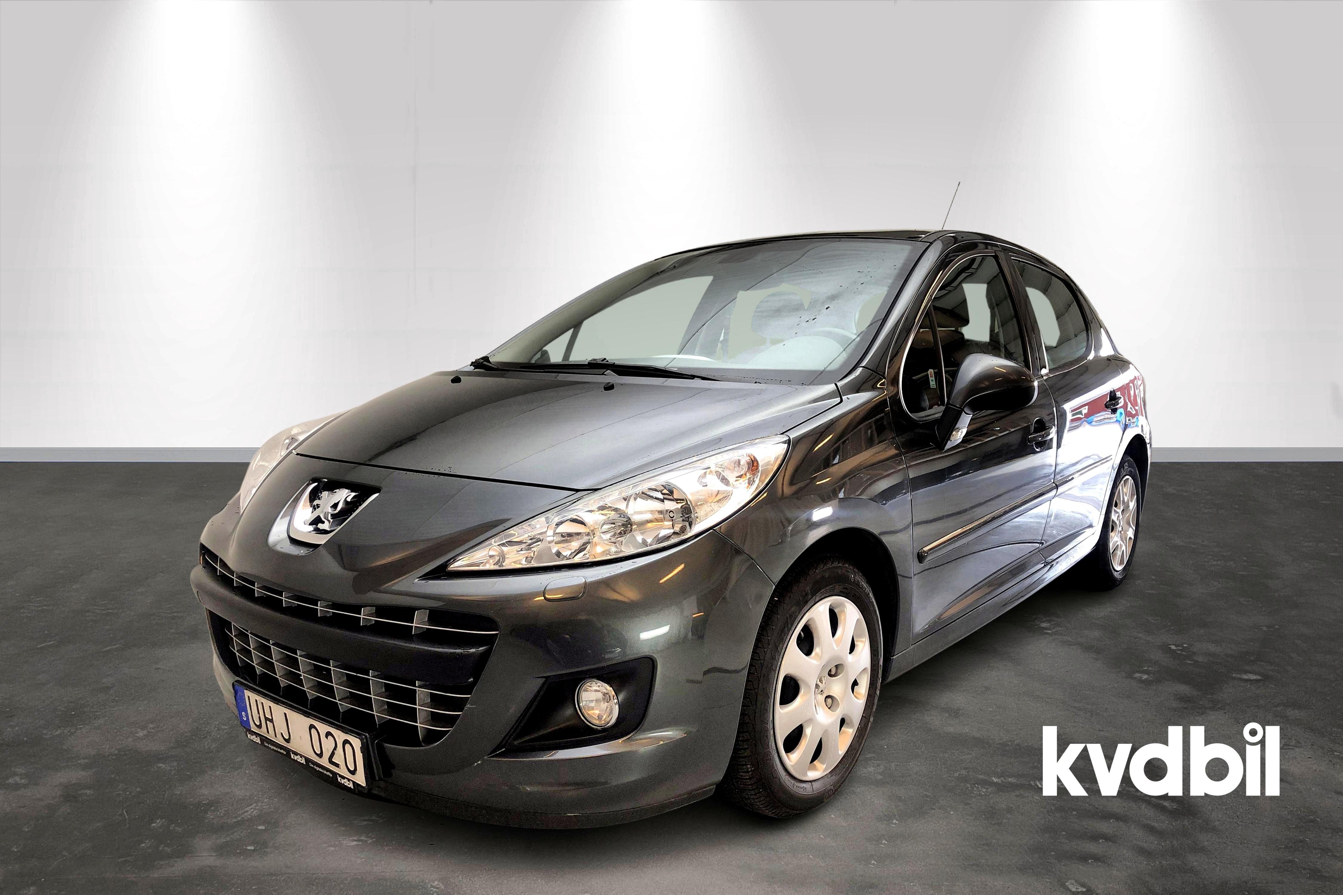 Peugeot 207 1.4 HDi 5dr (68hk) - 71 100 km - Manual - Dark Grey - 2012