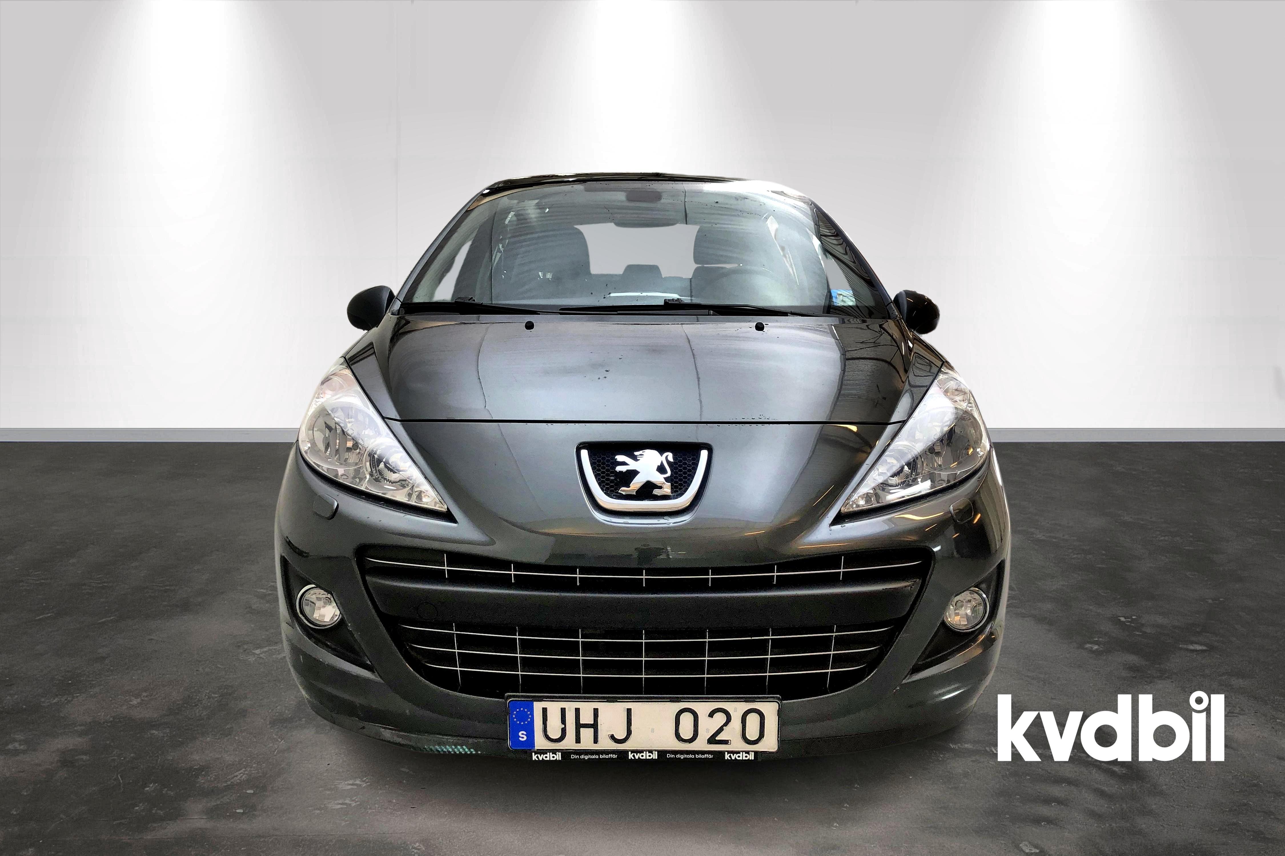 Peugeot 207 1.4 HDi 5dr (68hk) - 71 100 km - Manual - Dark Grey - 2012