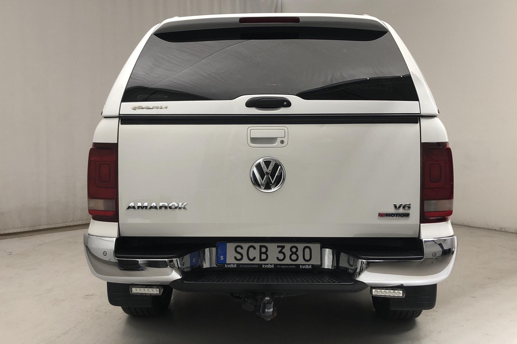 VW Amarok 3.0 TDI 4motion (258hk) - 19 581 mil - Automat - vit - 2019