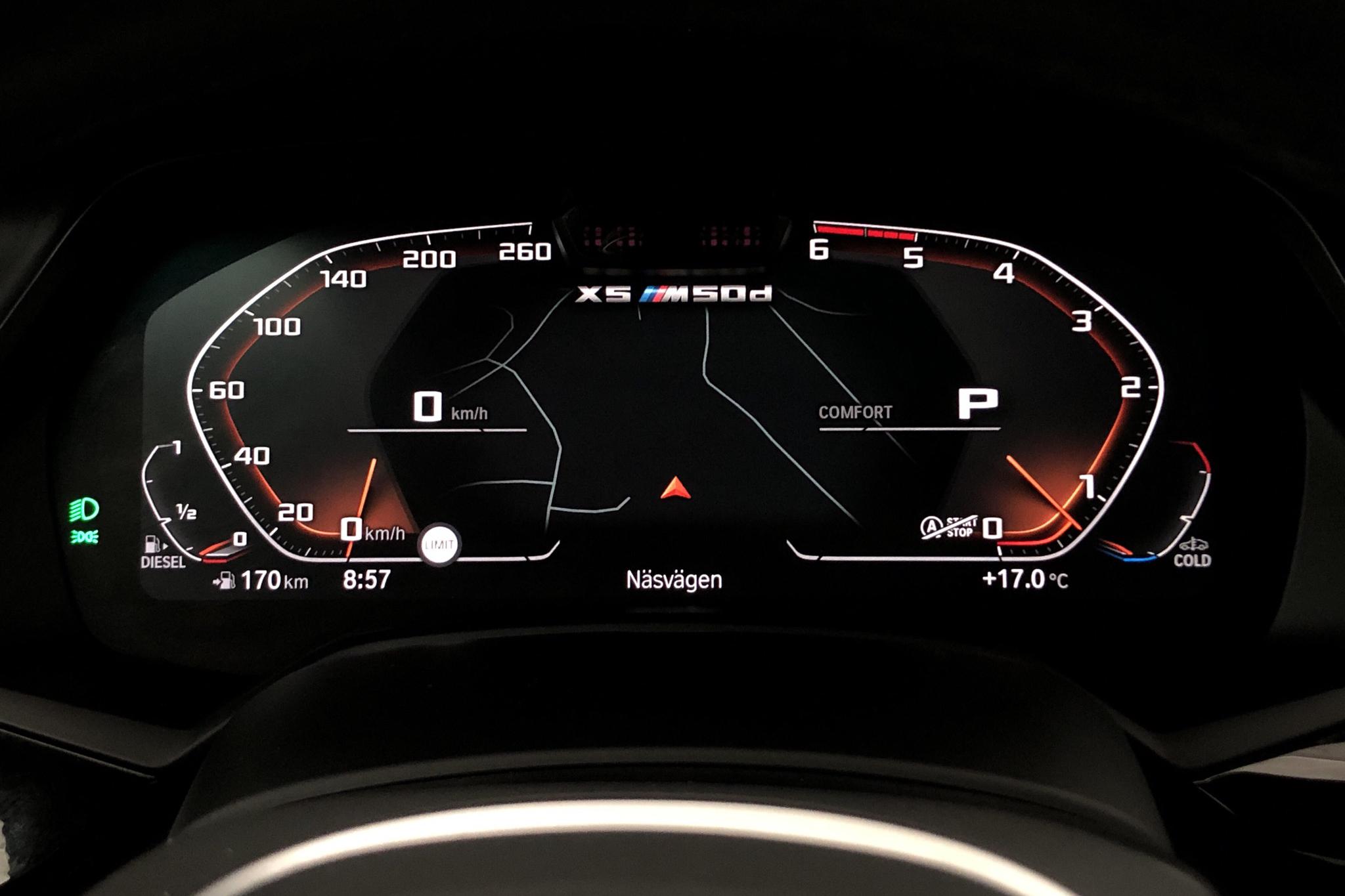 BMW X5 M50d, G05 (400hk) - 68 610 km - Automatic - black - 2019