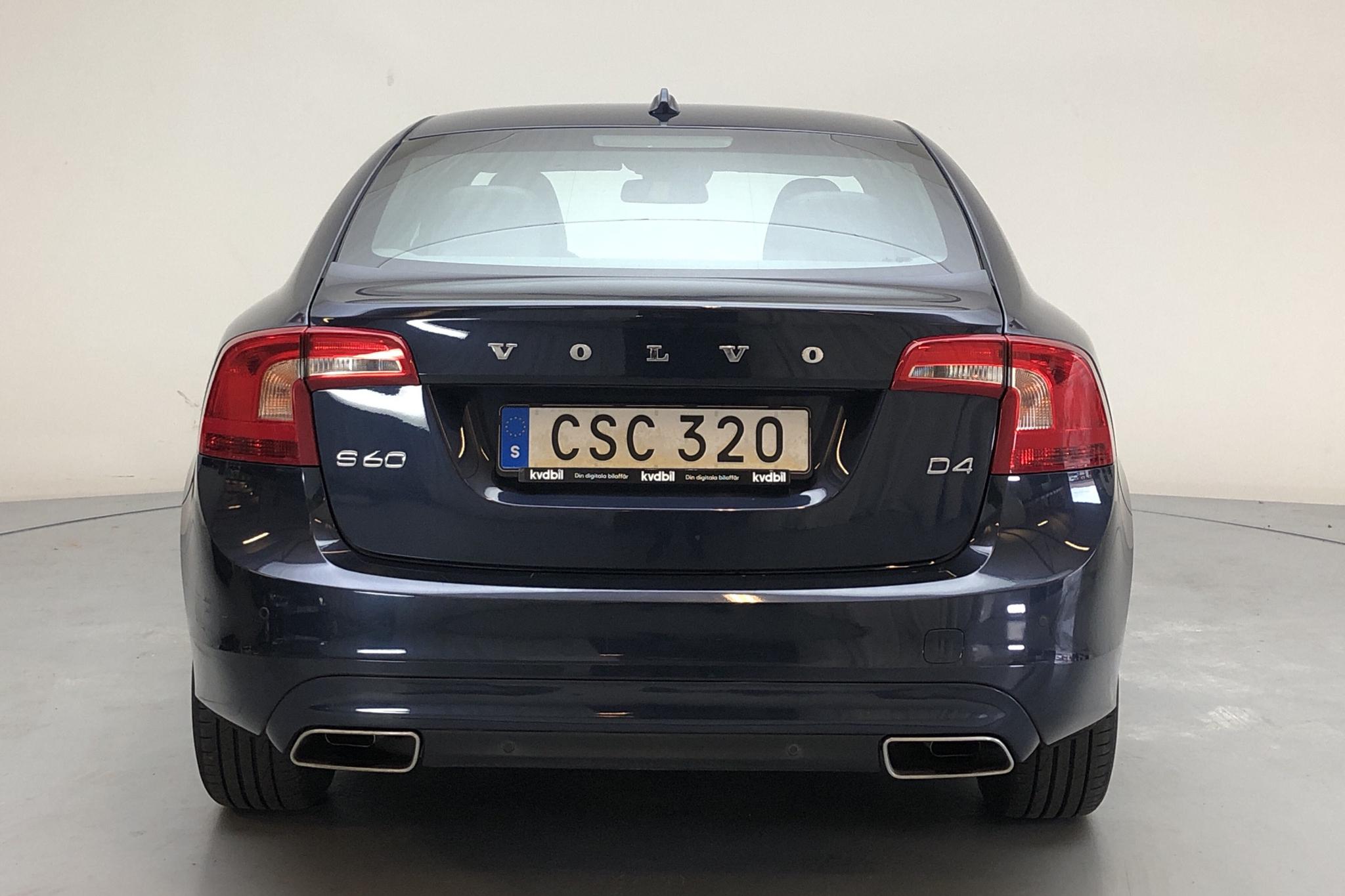 Volvo S60 D4 (181hk) - 121 780 km - Manual - blue - 2015