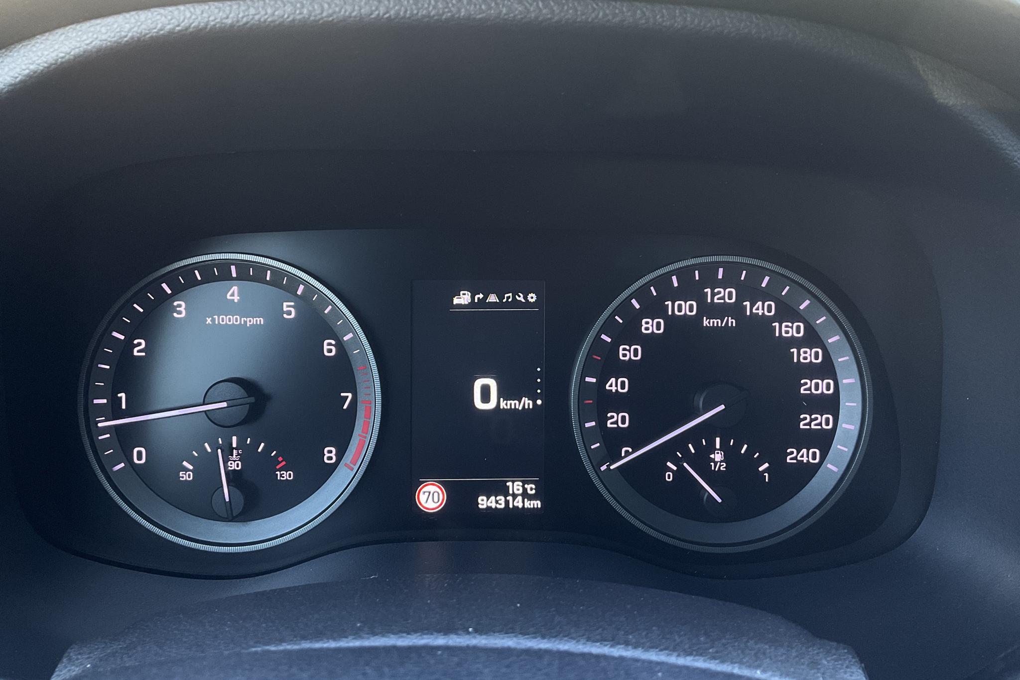 Hyundai Tucson 1.6 T-GDI 4WD (177hk) - 94 310 km - Manual - black - 2018