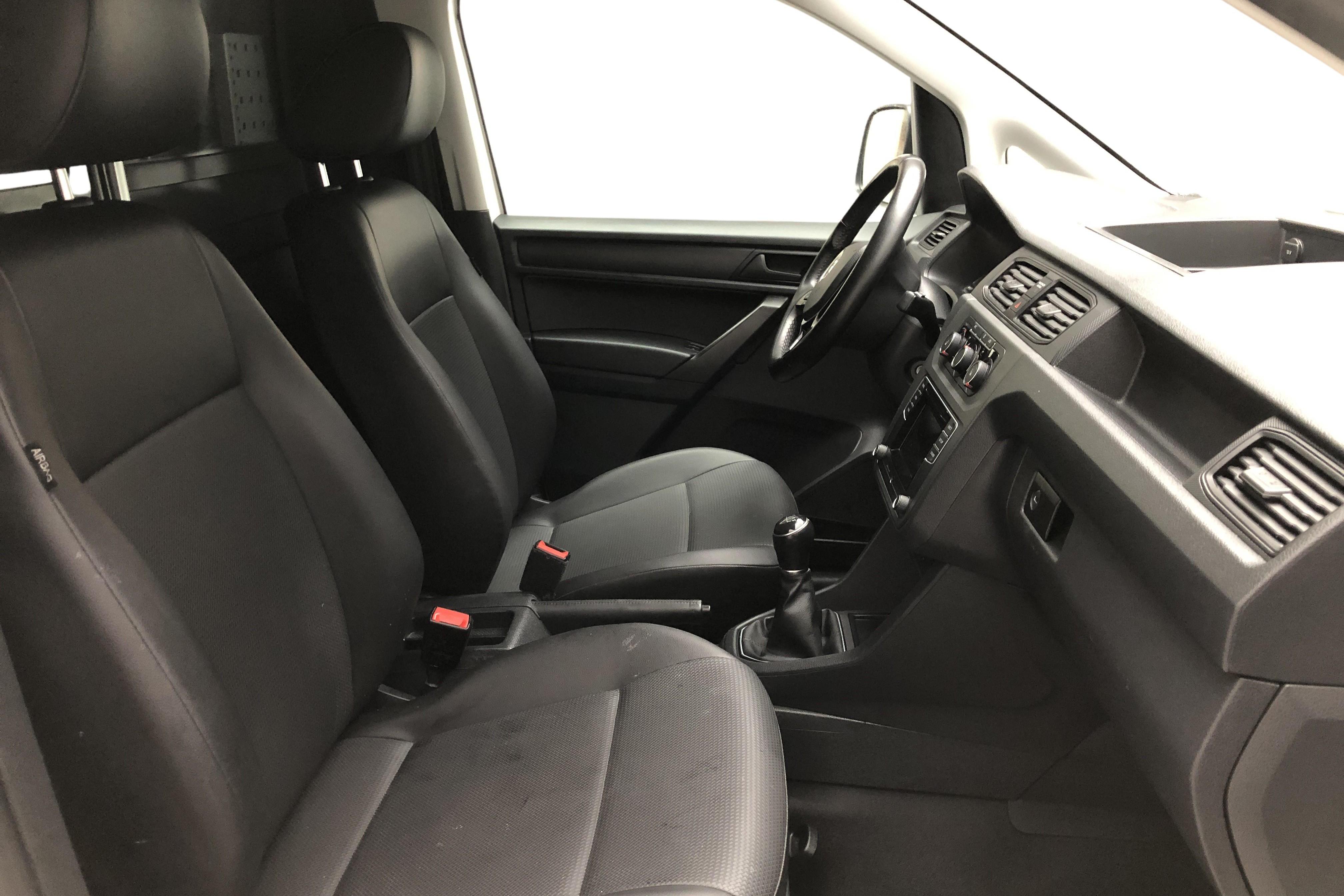 VW Caddy 2.0 TDI Skåp (75hk) - 13 105 mil - Manuell - vit - 2018