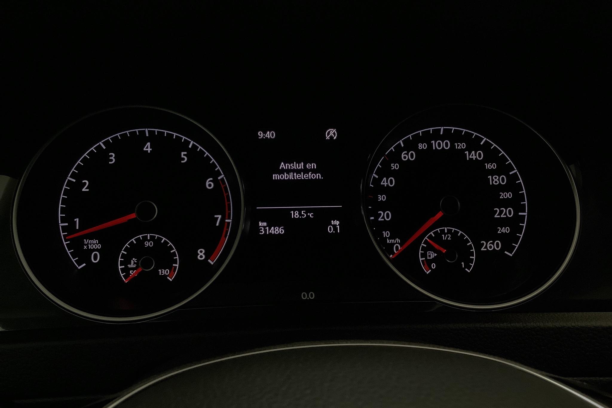 VW Golf VII 1.4 TSI Multifuel 5dr (125hk) - 31 480 km - Manual - white - 2018