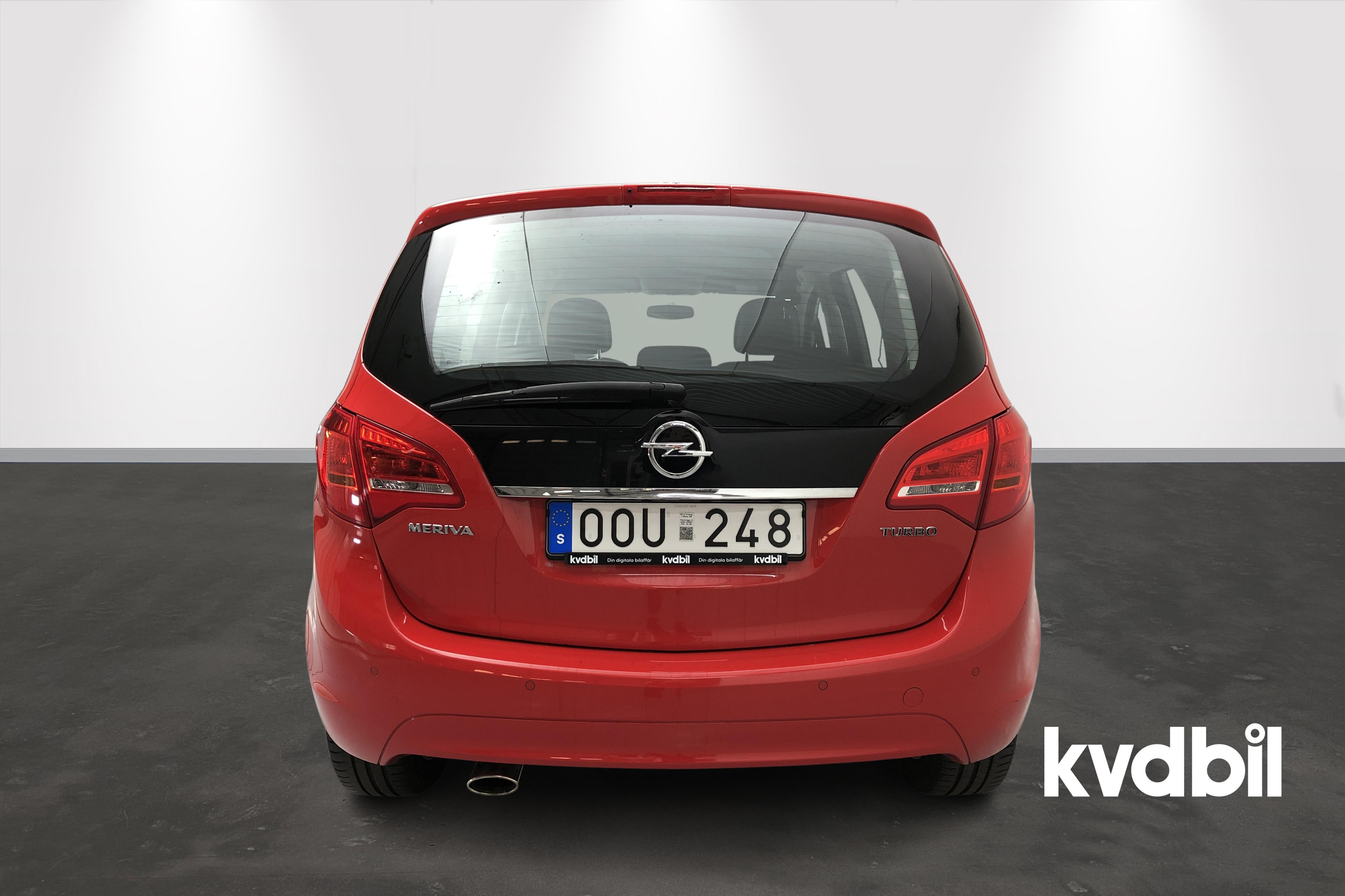 Opel Meriva 1.4 Turbo ECOTEC (140hk) - 0 km - Manual - red - 2014