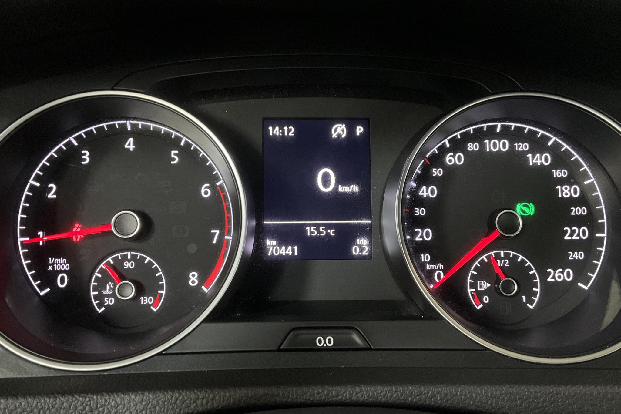 VW Golf VII 1.0 TSI Sportscombi (110hk) - 7 044 mil - Automat - Dark Grey - 2018
