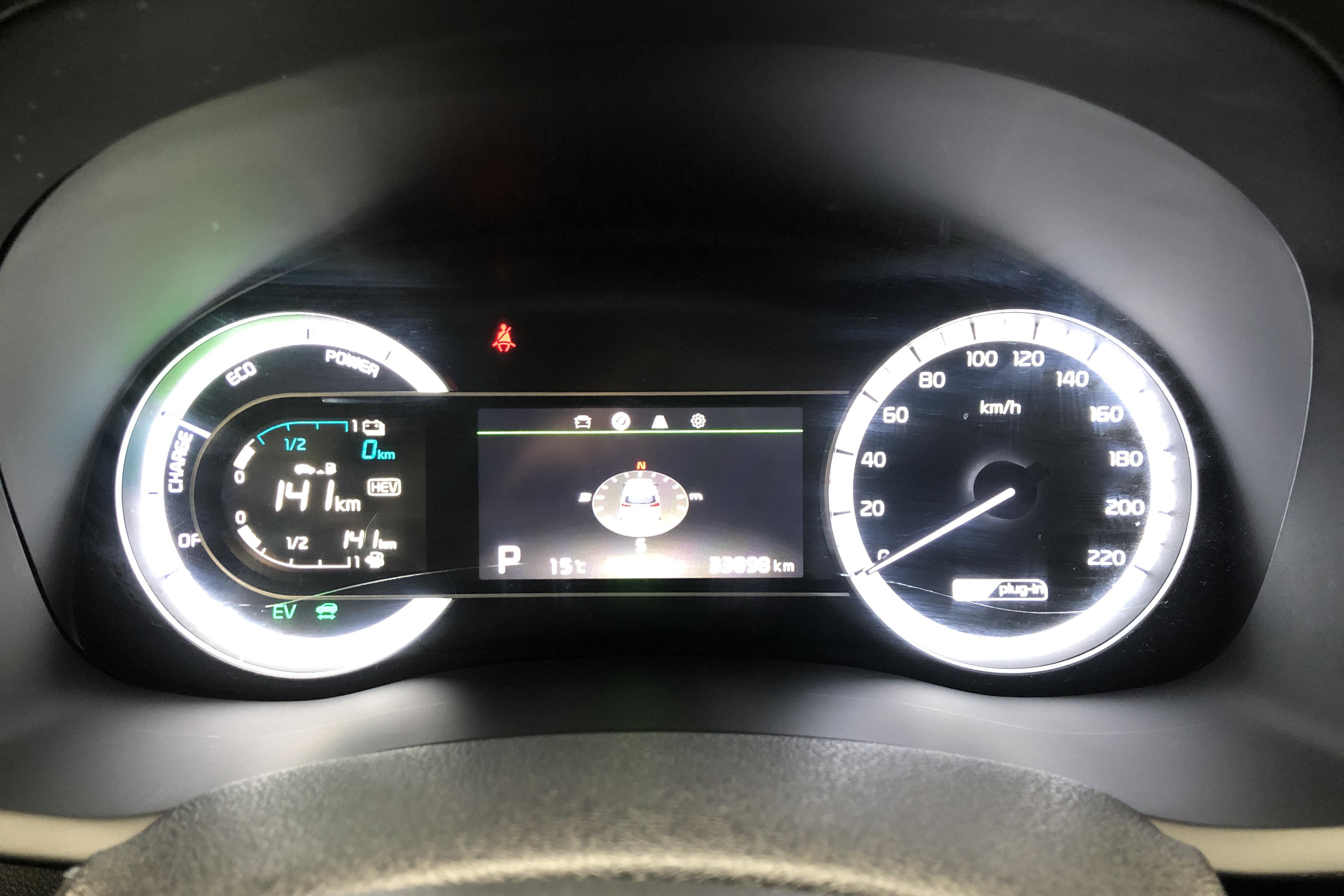 KIA Niro Plug-in Hybrid 1.6 (141hk) - 33 970 km - Automatic - gray - 2019