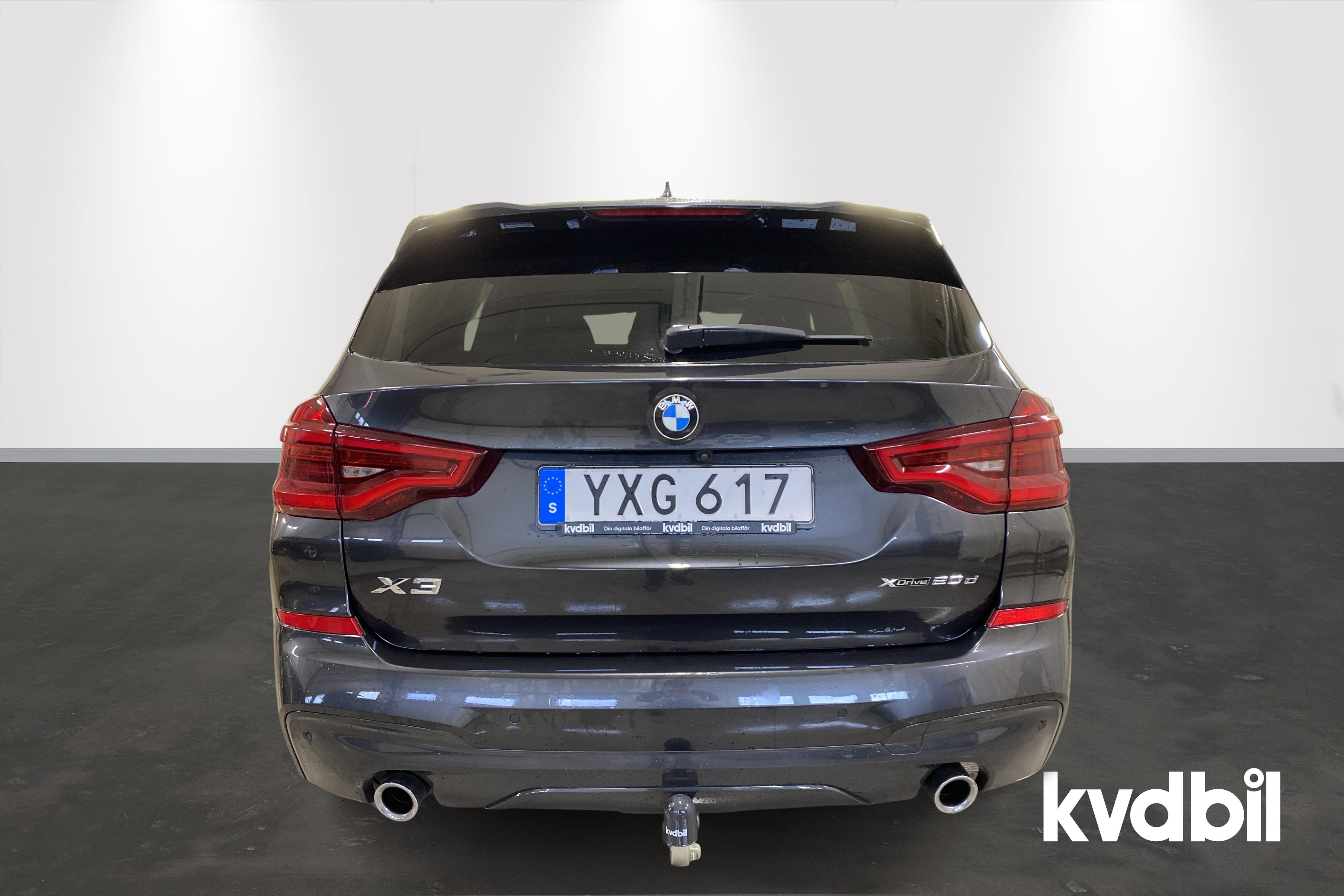 BMW X3 xDrive20d, G01 (190hk) - 51 590 km - Automatic - gray - 2019