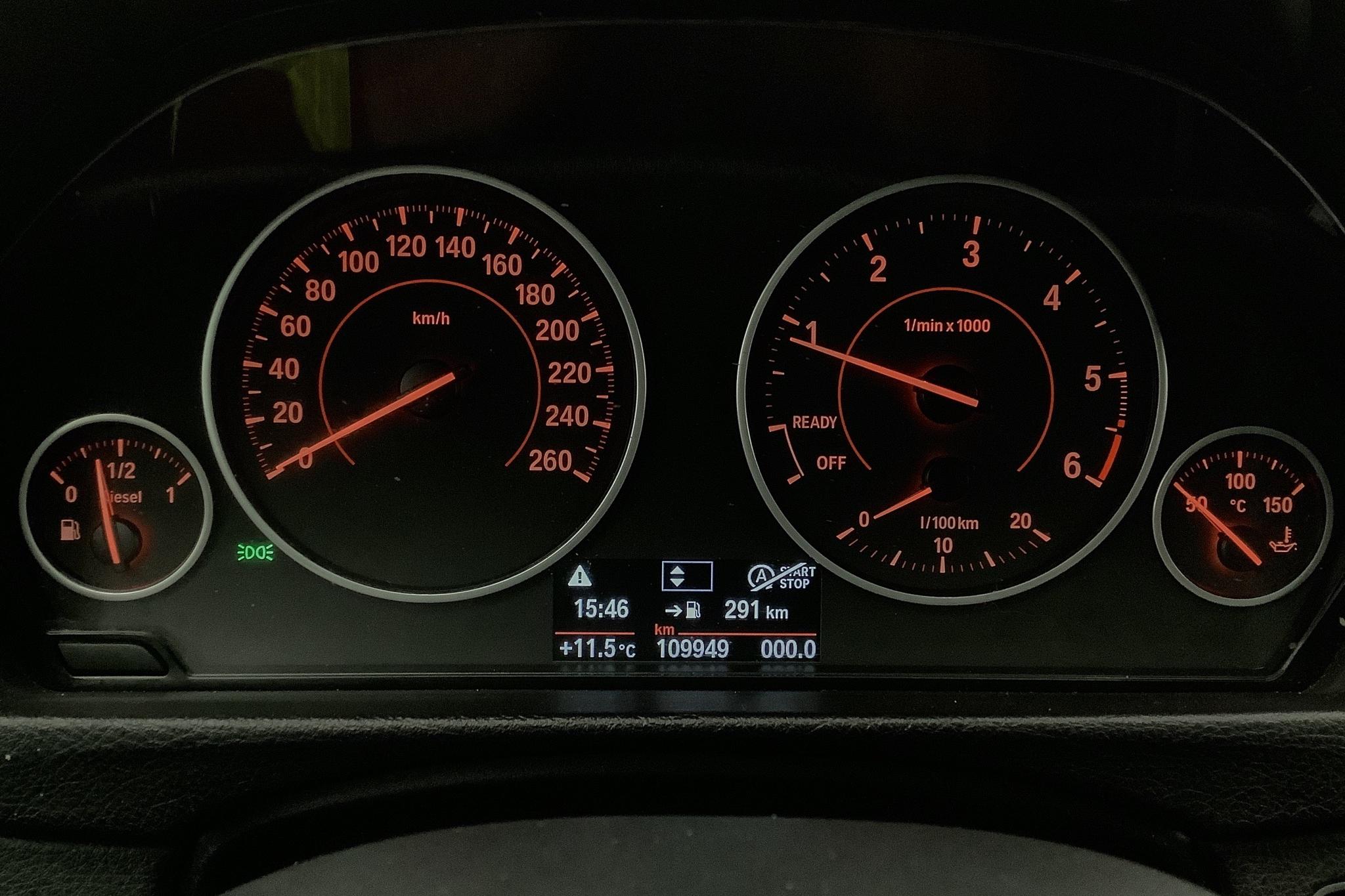 BMW 320d GT xDrive, F34 (190hk) - 109 950 km - Manual - blue - 2016
