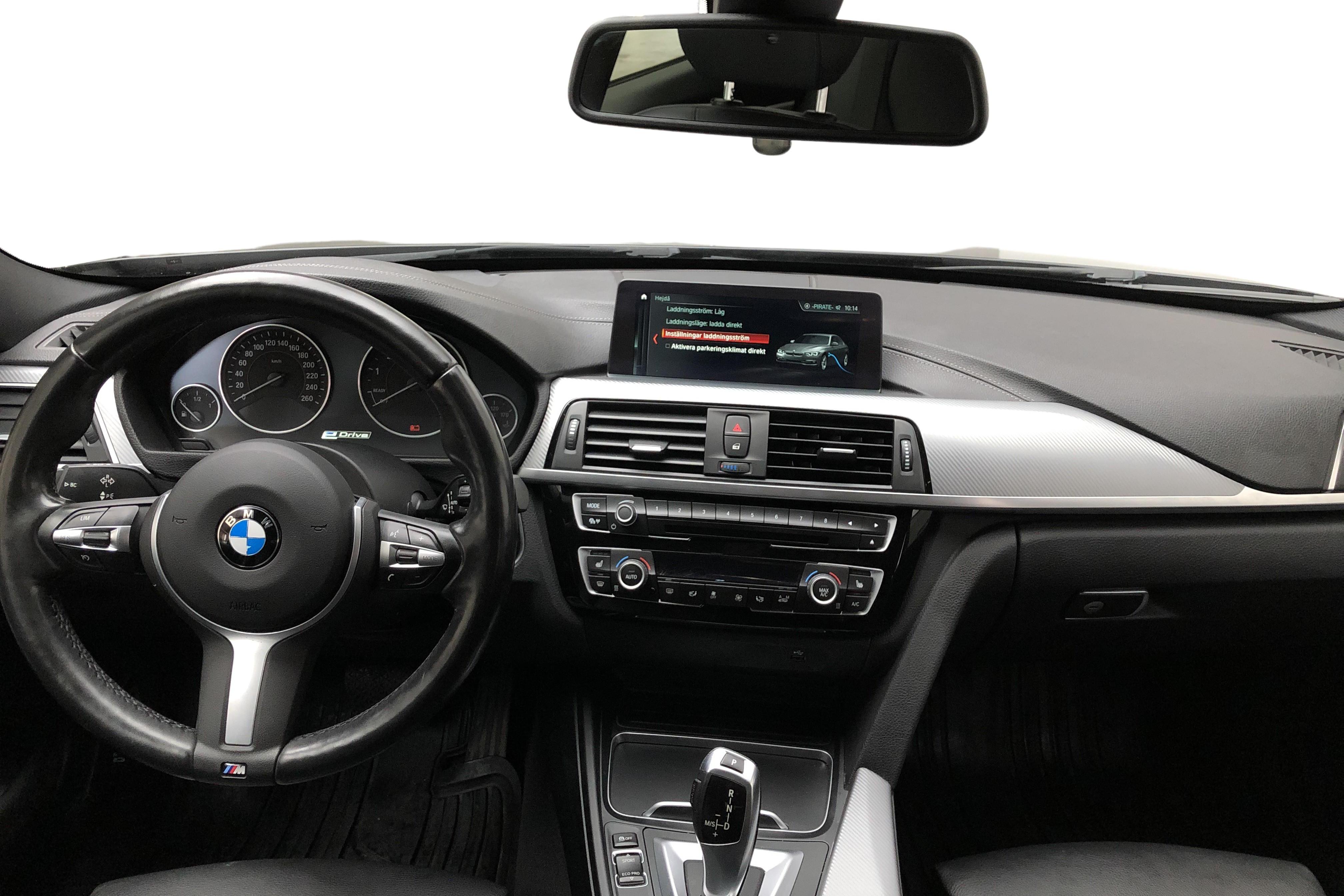 BMW 330e Sedan, F30 (252hk) - 63 730 km - Automatic - black - 2018