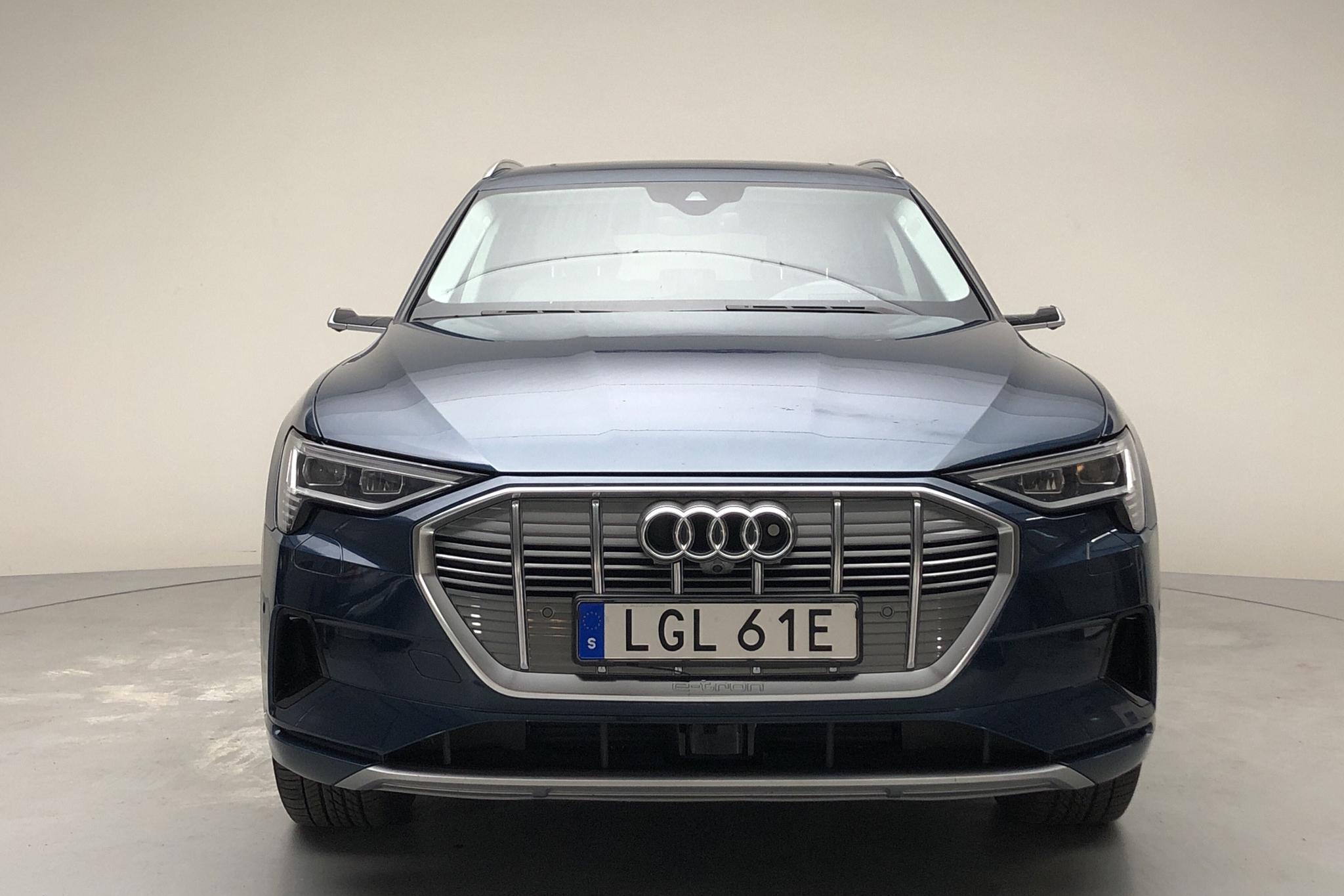 Audi e-tron 55 quattro 95 kWh (360hk) - 76 020 km - Automatic - blue - 2019