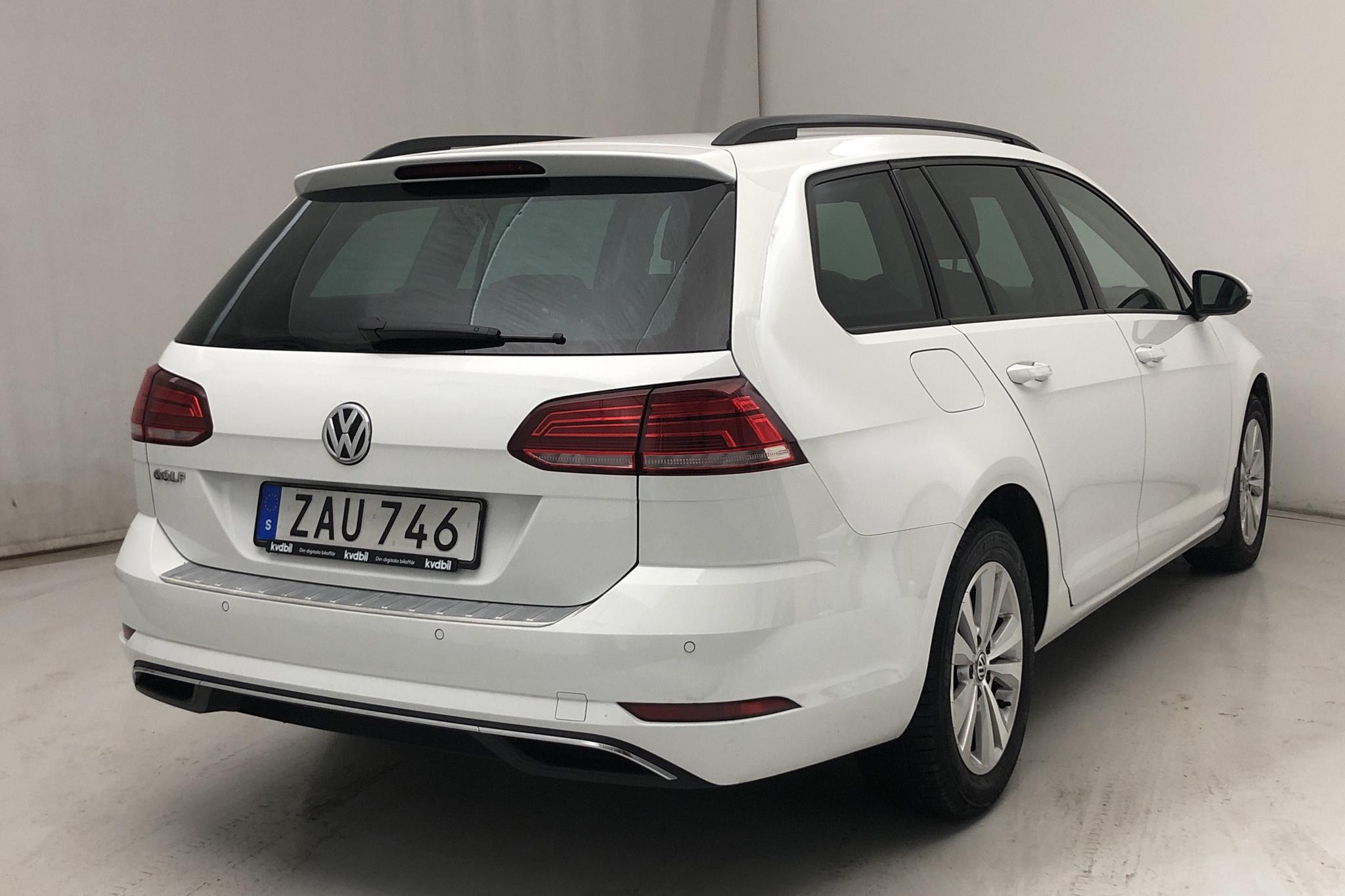VW Golf VII 1.0 TSI Sportscombi (110hk) - 73 510 km - Automatic - white - 2018