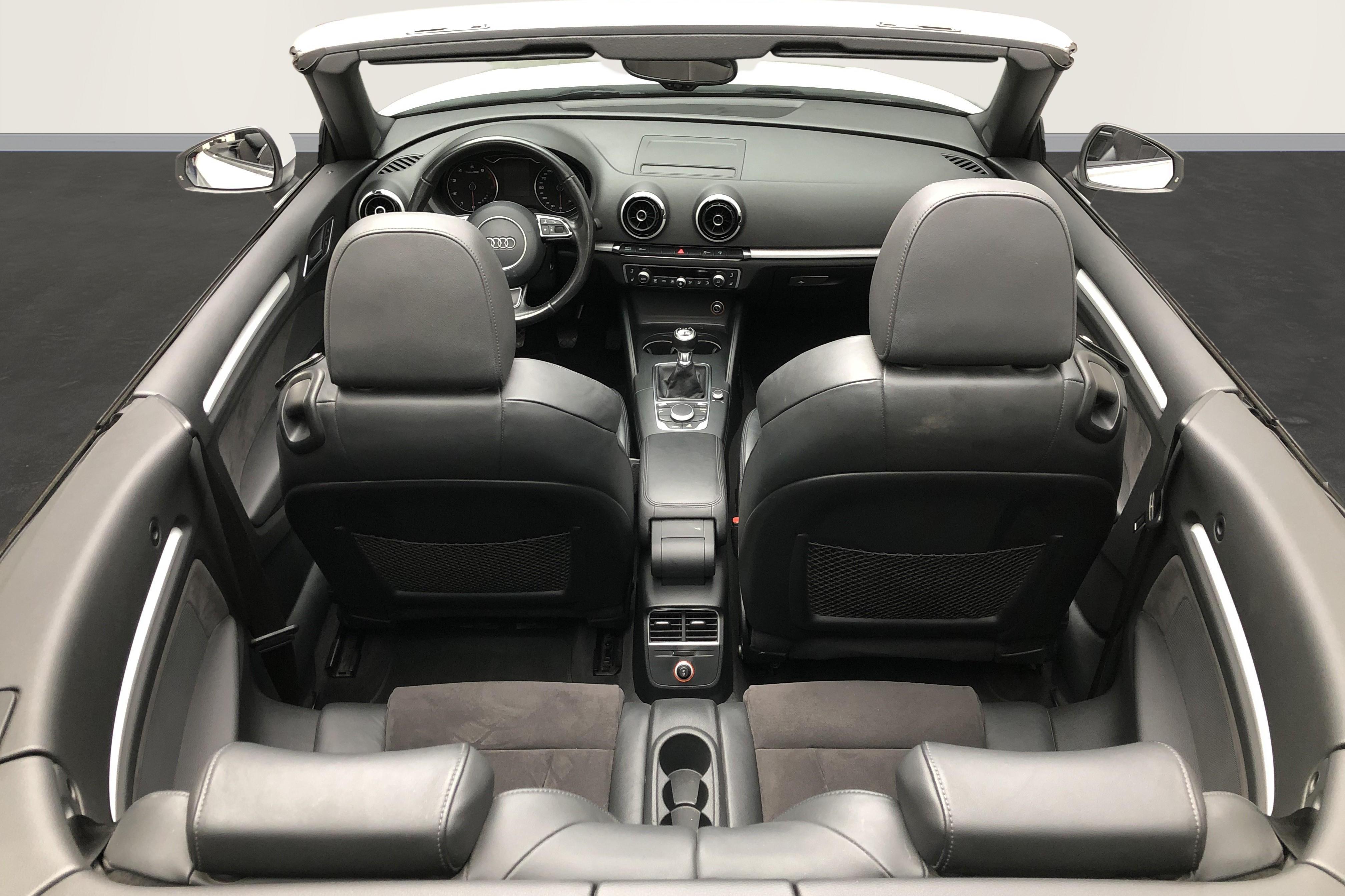 Audi A3 1.4 TFSI Cabriolet (125hk) - 14 876 mil - Manuell - vit - 2015