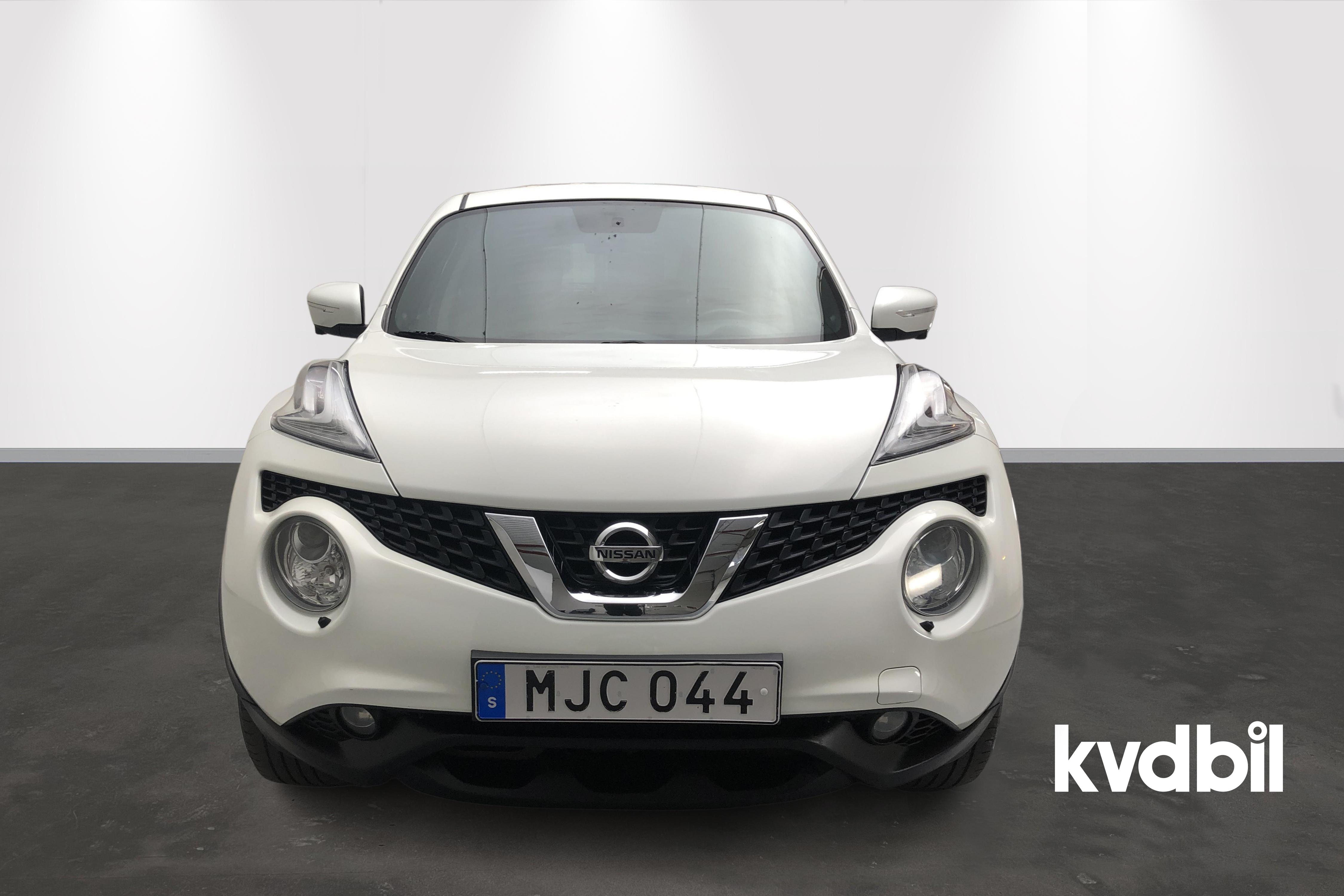 Nissan Juke 1.6 (117hk) - 11 065 mil - Automat - vit - 2015