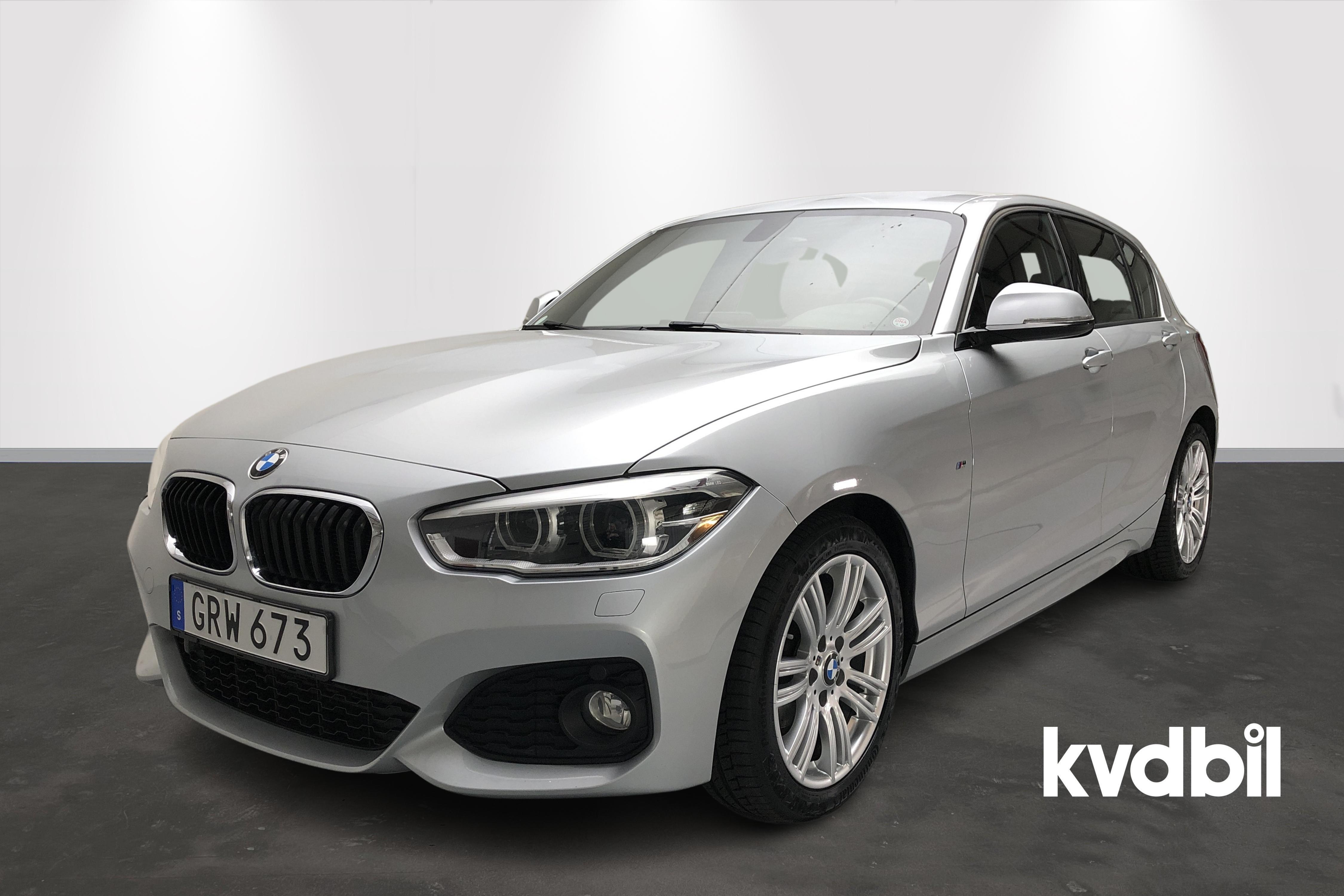 BMW 118i 5dr, F20 (136hk) - 63 180 km - Manual - silver - 2016