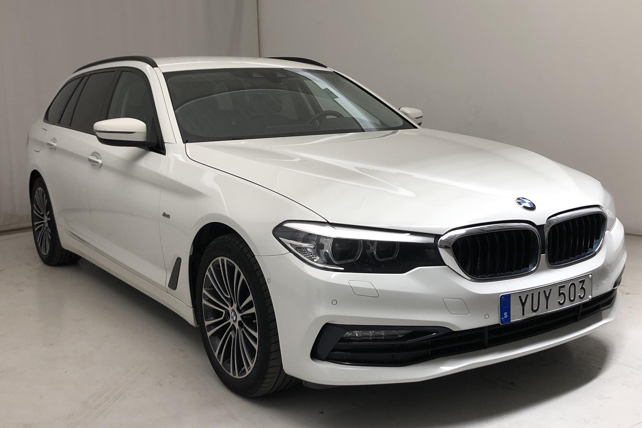 BMW 520d xDrive Touring, G31 (190hk) - 85 600 km - Automatic - white - 2018
