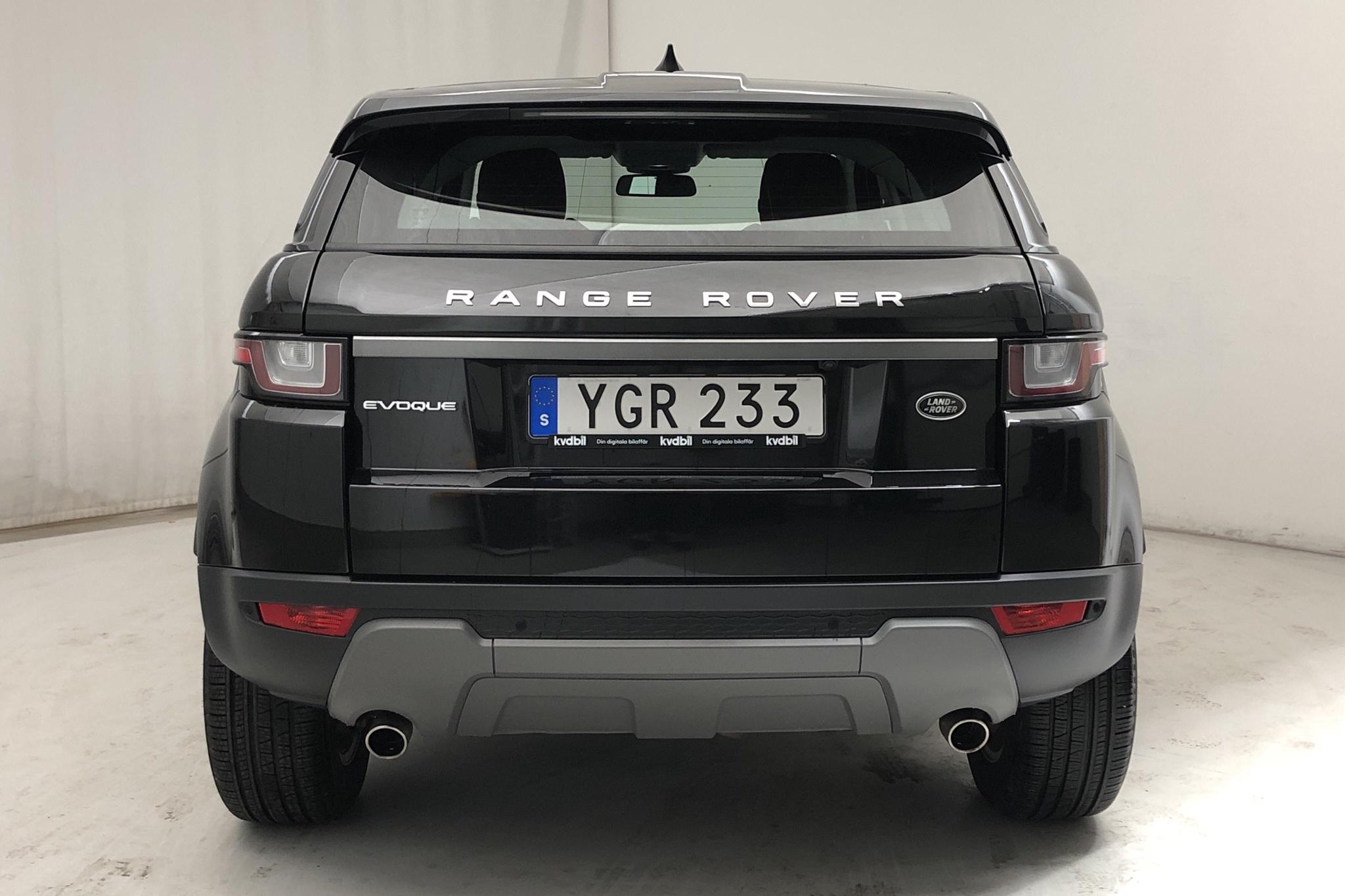 Land Rover Range Rover Evoque 2.0 TD4 AWD 5dr (150hk) - 65 100 km - Automatic - black - 2017