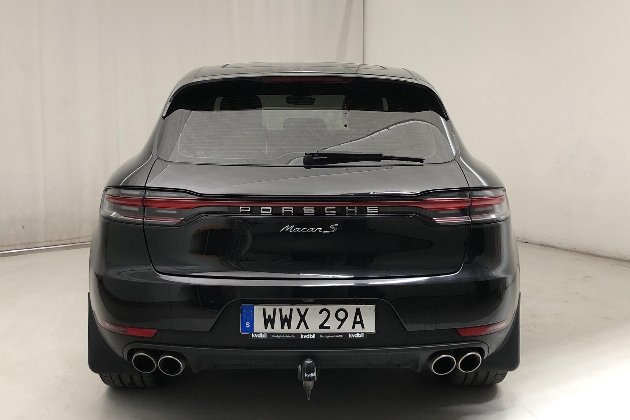 Porsche Macan S (354hk) - 10 946 mil - Automat - svart - 2019