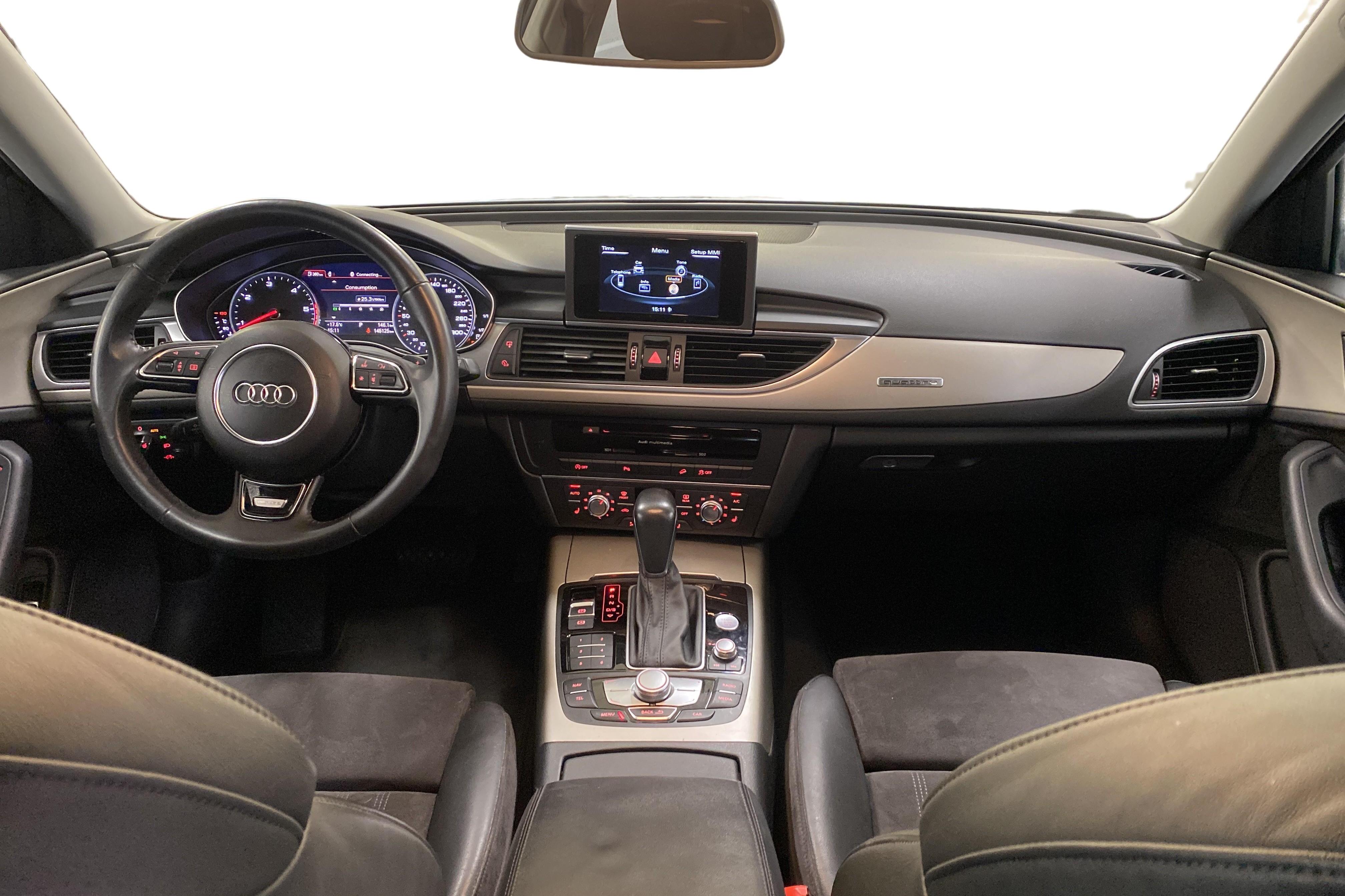 Audi A6 Allroad 3.0 TDI quattro (320hk) - 145 180 km - Automatic - white - 2015