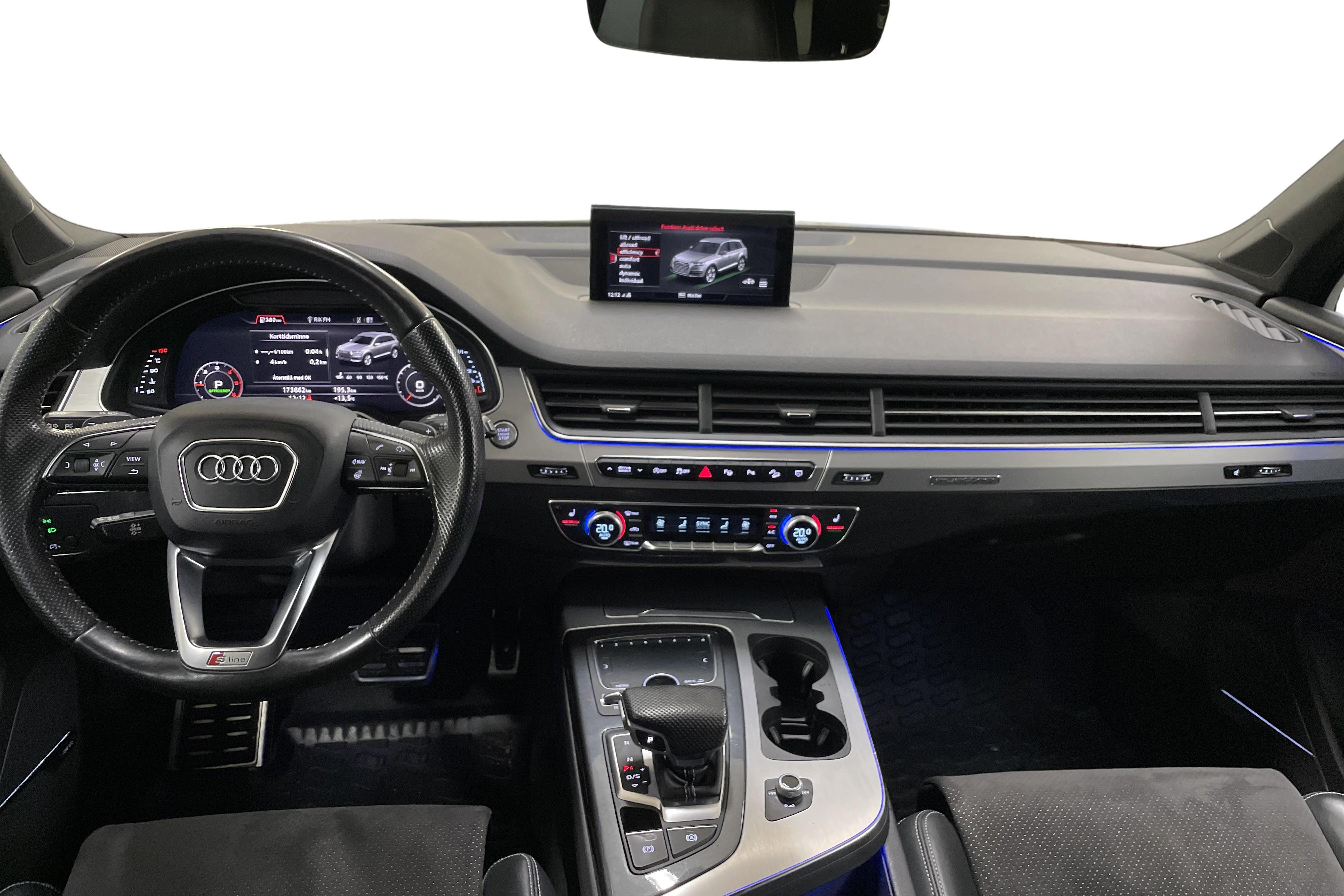 Audi Q7 3.0 TDI quattro (272hk) - 173 870 km - Automatic - silver - 2018