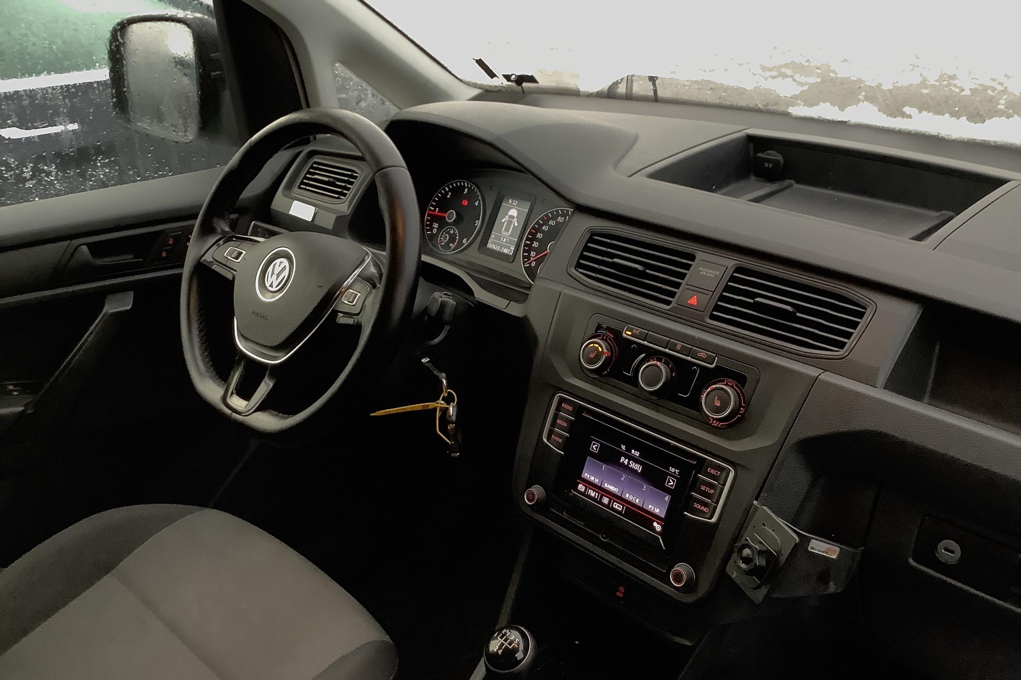 VW Caddy 2.0 TDI Maxi Skåp (102hk) - 107 620 km - Manual - white - 2017