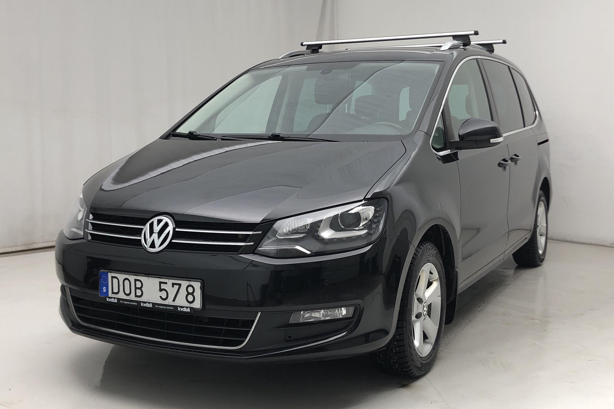 VW Sharan 2.0 TDI BlueMotion Technology (140hk) - 174 760 km - Automatic - black - 2013