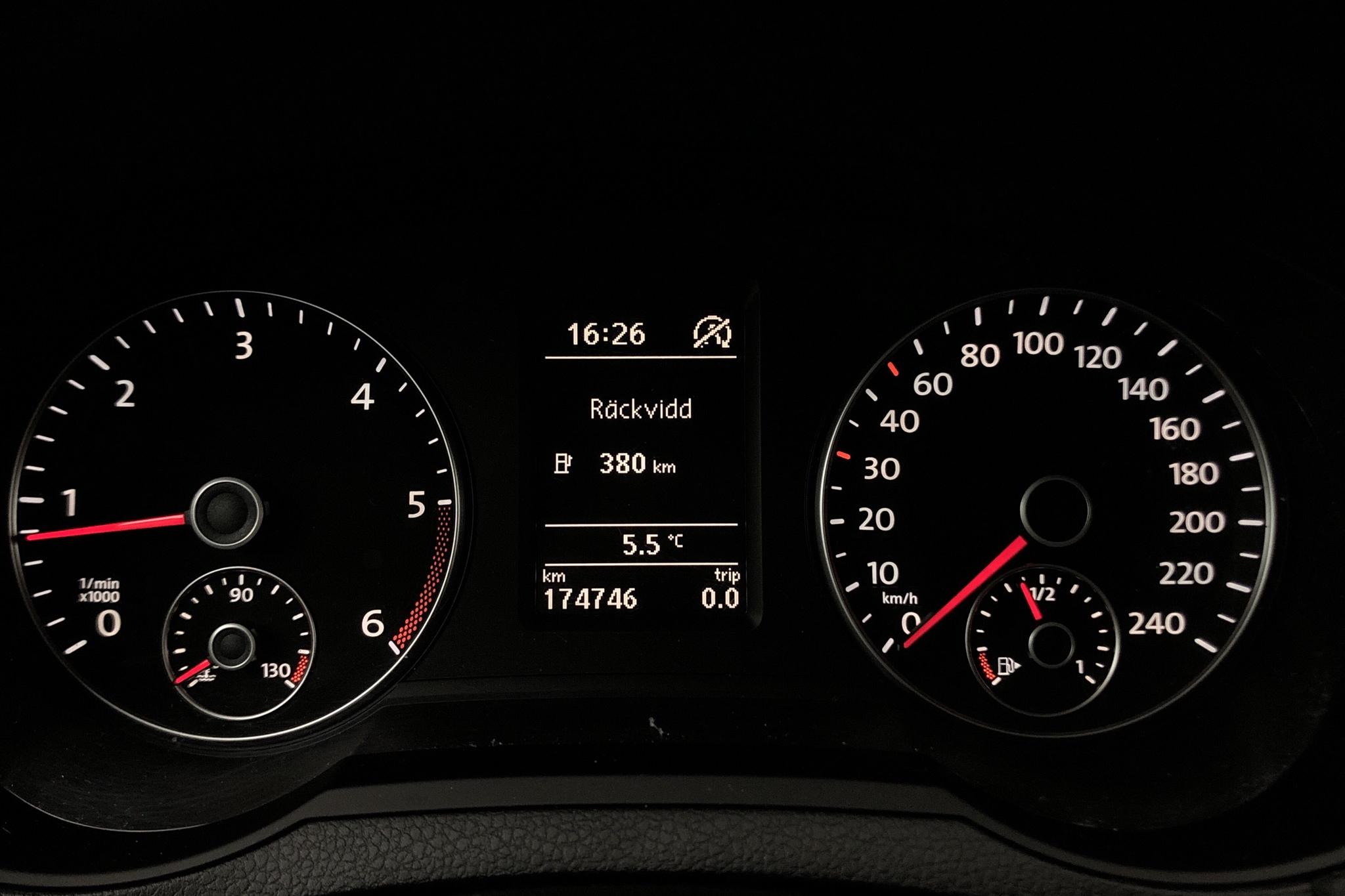 VW Sharan 2.0 TDI BlueMotion Technology (140hk) - 174 760 km - Automatic - black - 2013