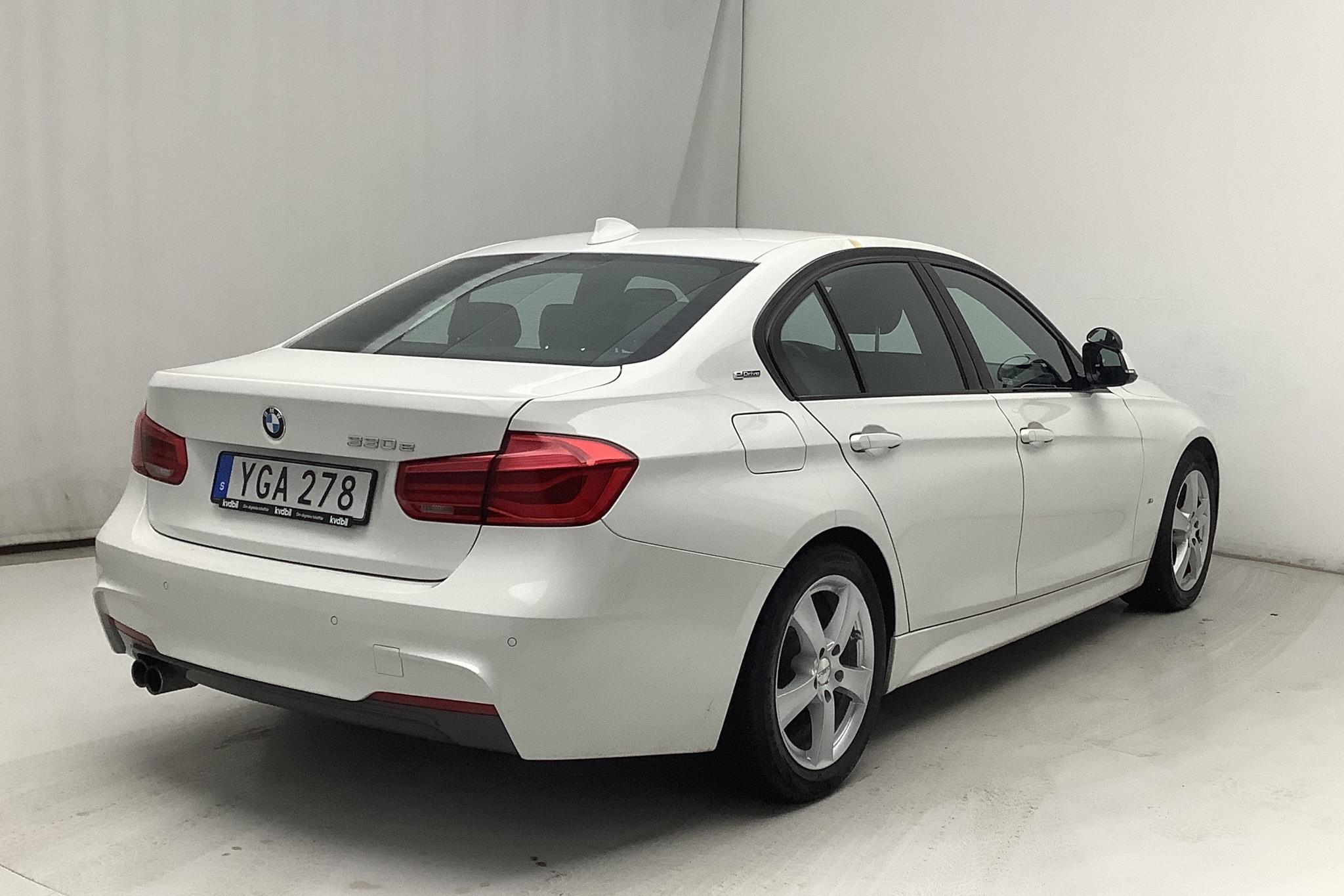BMW 330e Sedan, F30 (252hk) - 63 930 km - Automatic - white - 2017