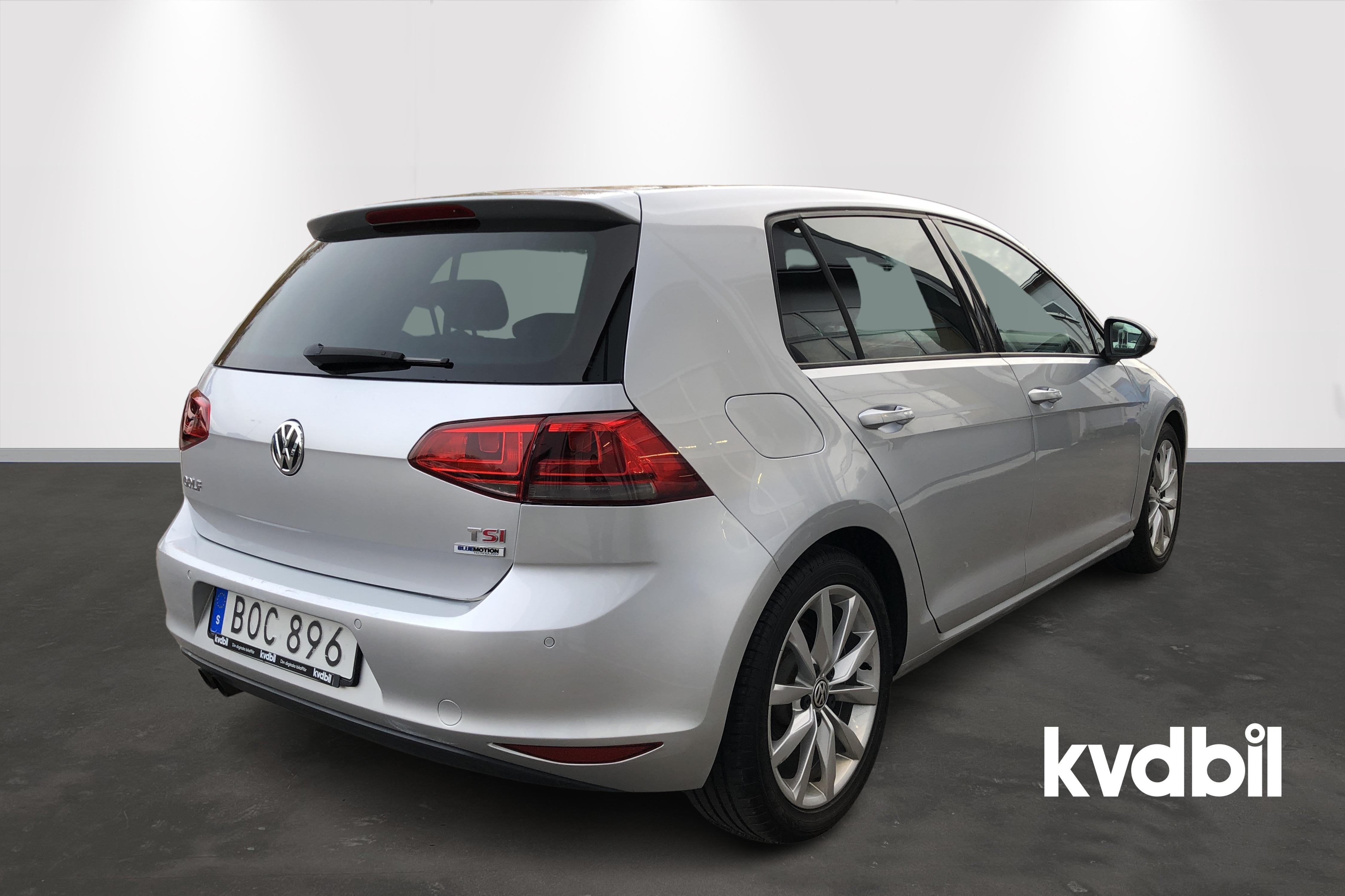 VW Golf VII 1.4 TSI 5dr (140hk) - 182 200 km - Manual - silver - 2015