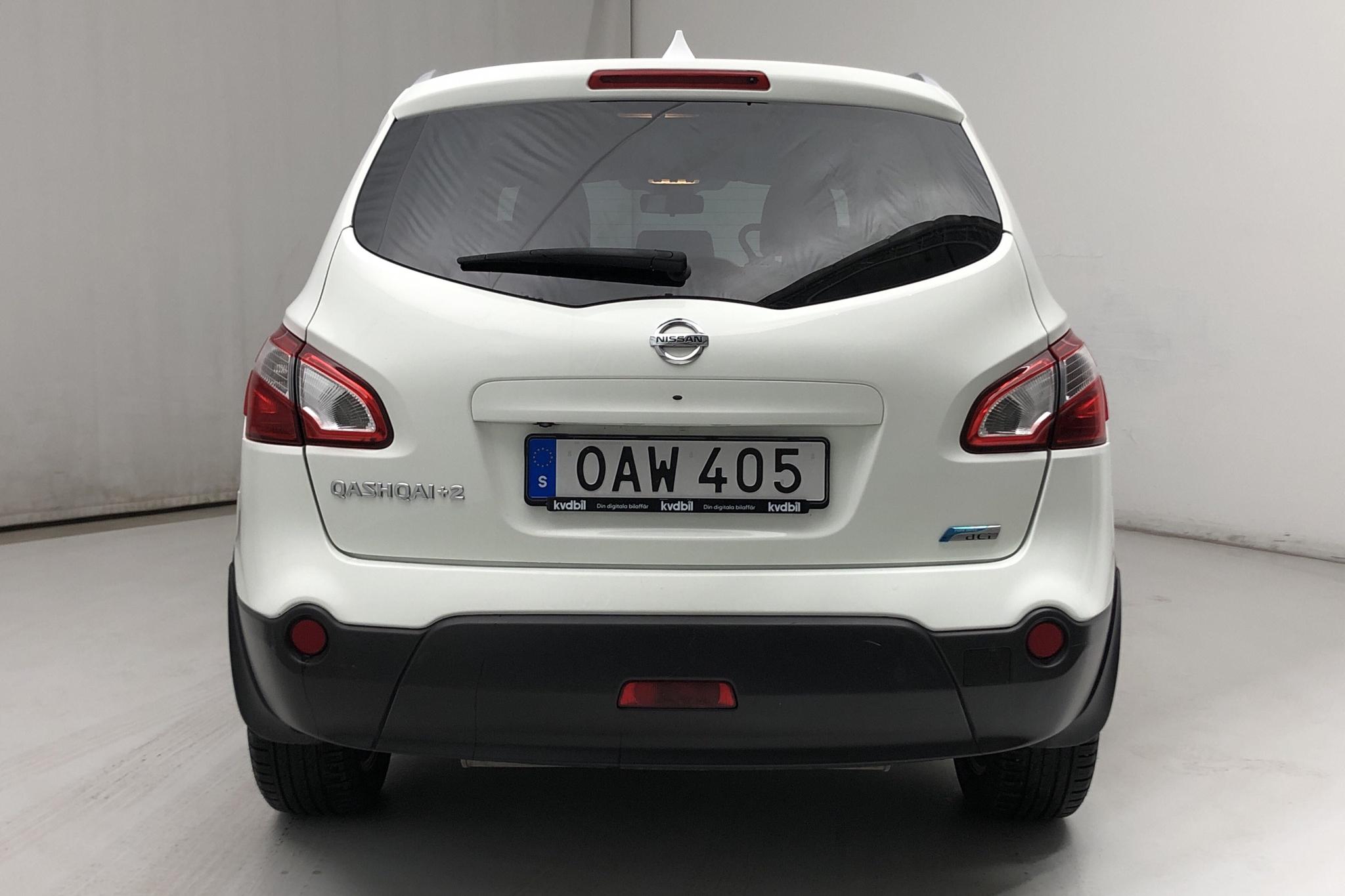 Nissan Qashqai+2 1.6 dCi (130hk) - 65 720 km - Manual - white - 2014